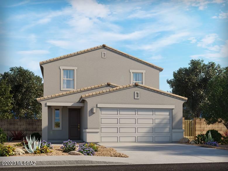 Brand new, energy-efficient home available by Nov 2023! Enter this gorgeous home through a foyer leading directly to the open-concept great room with a fabulous covered patio. Upstairs you can host game night in the spacious loft. The laundry room is also conveniently located upstairs. Chaparral at Rancho Marana is selling by appointment only in Marana, AZ. This community offers an array of amenities including parks, playgrounds, walking and biking trails, picnic areas for the whole family. We also build each home with innovative, energy-efficient features that cut down on utility bills so you can afford to do more living.*  Each of our homes is built with innovative, energy-efficient features designed to help you enjoy more savings, better health, real comfort and peace of mind