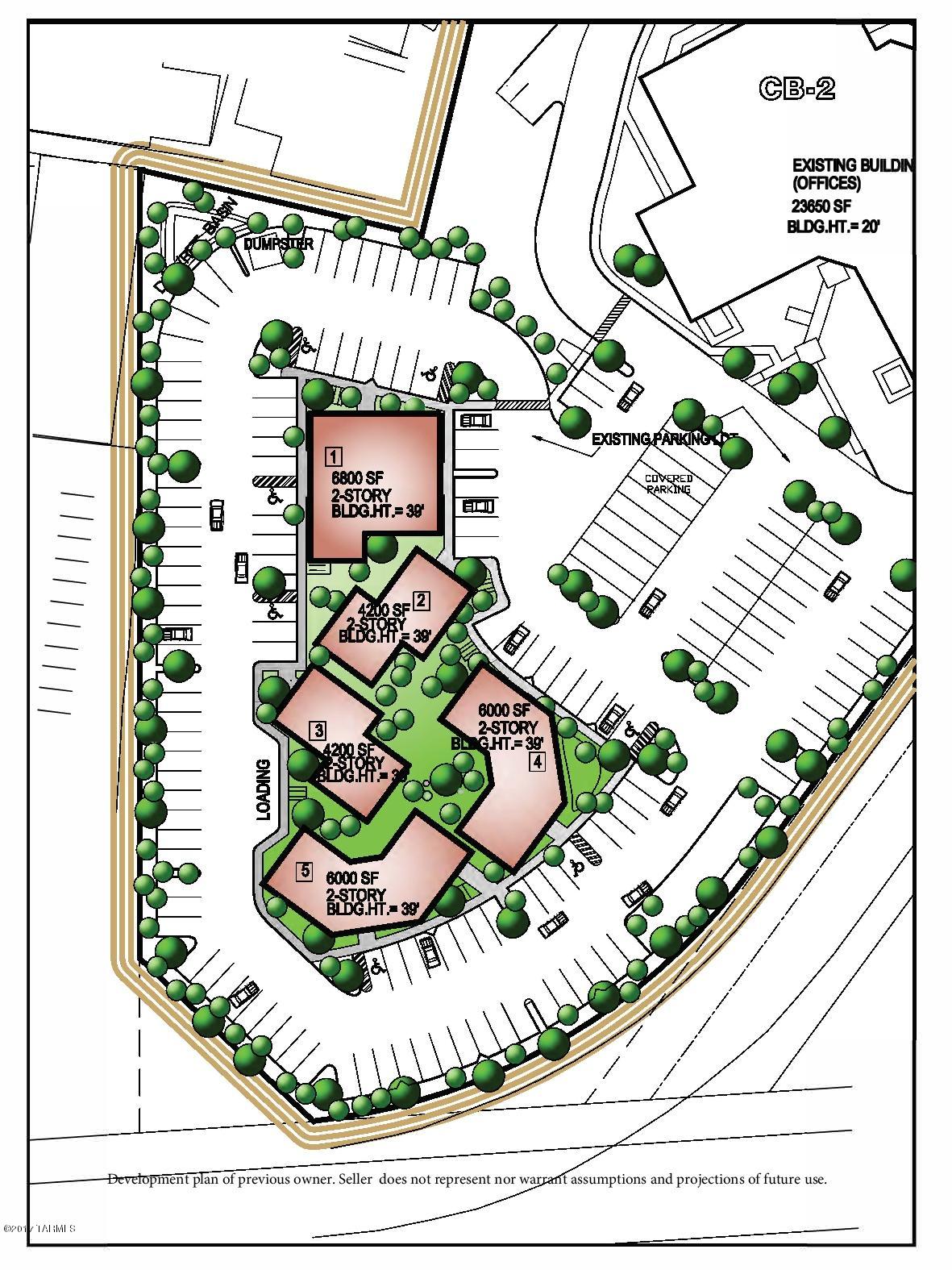 Priced to sell by REO lender. Original loan $500,000.

Excellent location in the heart of the Green Valley business district on Continental Rd behind 23,650 SF 2 story office. Great investment opportunity for developer. 

The original proposed building was  27,000 SF of office condos. Many alternative uses available under CB-2 zoning.

Property sold ''as is'' ''where is''. No seller property disclosure statement will be provided.

Information obtained from previous developer/owner is for information only and is not warranted nor represented by seller.  Buyer to investigate all aspects of property.