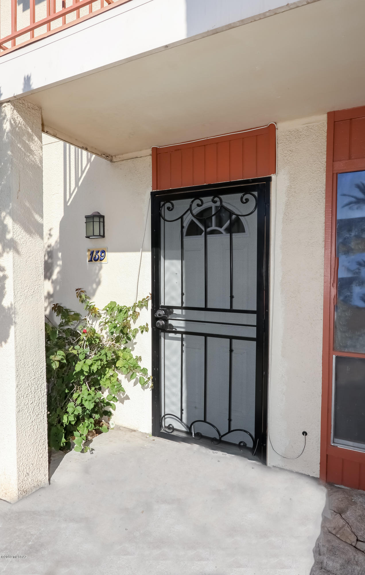 Beautifully updated condo ready for you to move in and make yours! Check out the kitchen's countertop and appliances including built in microwave. Bathroom features gorgeous tiled step in shower.  Fenced in private patio. Ground floor unit is situated close to laundry facilities and one of the two sparkling pools. Community landscaping is well maintained and includes amazing desert plants for your enjoyment. This one bedroom, one bath condo is conveniently located near shopping, restaurants and entertainment and is just waiting for you!