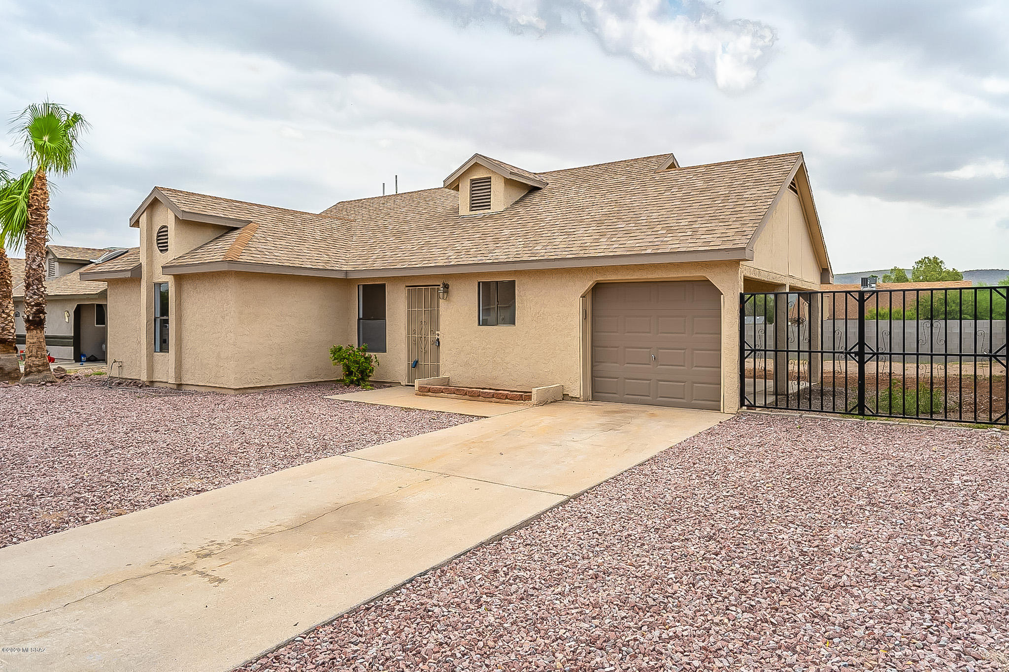 Beautifully remodeled home ready for it's new owner! If you are looking for move in ready, this is it! This three bedroom, 2 bathroom home boasts a new kitchen with stainless steel appliances, granite counter tops and gorgeous grey cabinets. The flooring is new throughout the home with woodlook ceramic tile planks, there is new paint inside and out, new doors, new trim, new fixtures. The HVAC is brand new, and the roof has new shingles. Step out back to a huge backyard that is completely walled in with a block wall. This home is ready for YOU! Owner/agent.