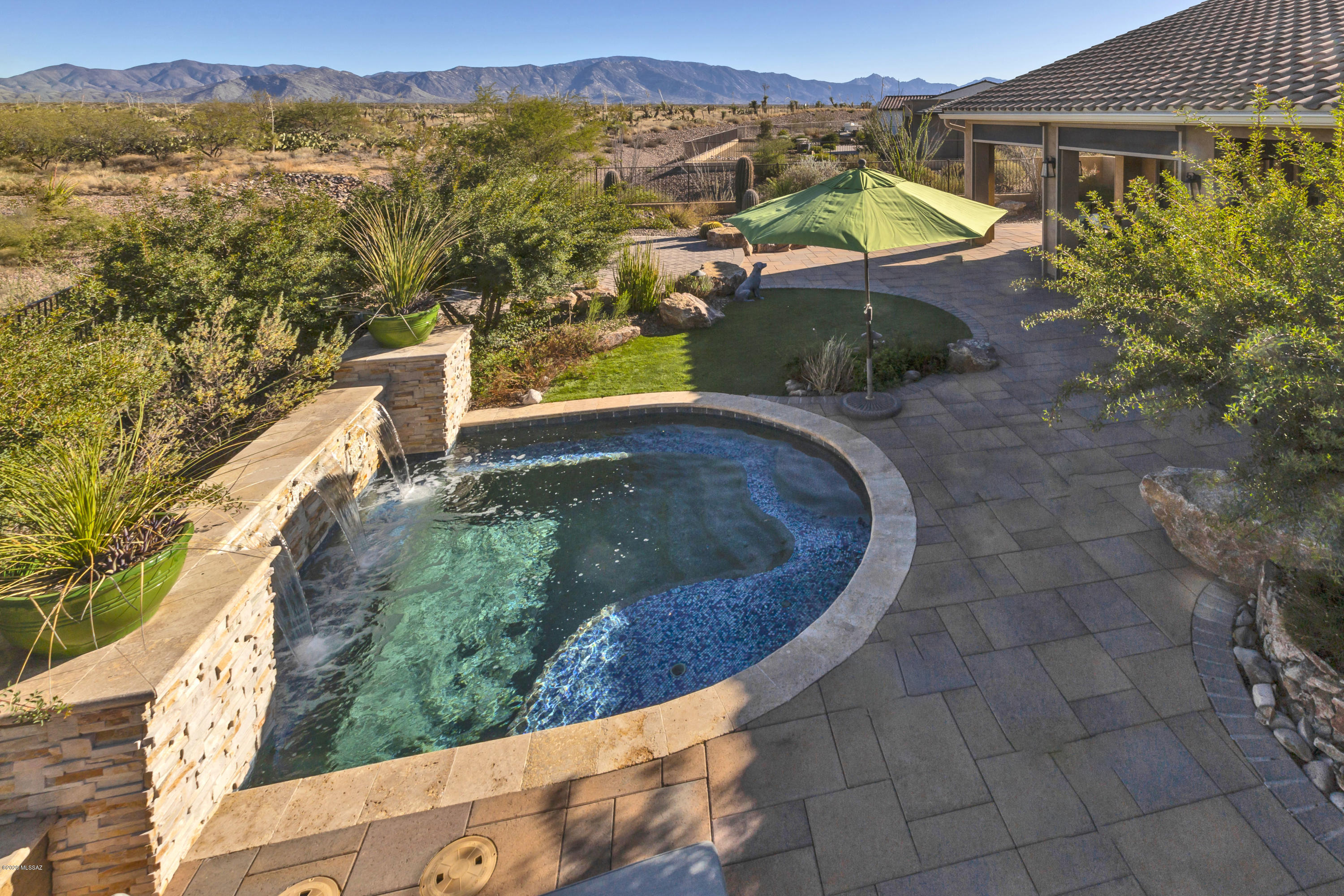 Why buy a home in The Preserve when you can have the resort quality amenities at Saddlebrooke Ranch?  Enjoy panoramic mountain views from this rare MONTERA model with a casita.  Custom upgrades planned with an interior designer include *premium kitchen w/top-of-line appliances*wet bar w/cooler*granite & marble counters*inviting great rm w/ feature wall & fireplace*casual dining area & adjacent morning room*formal dining rm w/private outdoor patio room*spacious owner's suite* elegant owner's bath w/access to laundry rm*Air conditioned full 3-car garage w/storage .  Professional landscaping includes *spool w/waterfall*gas fireplace*electronic screens* built-in BBQ*fully fenced yard. A full list of all the premium upgrades in the home is available under documents or upon request.
