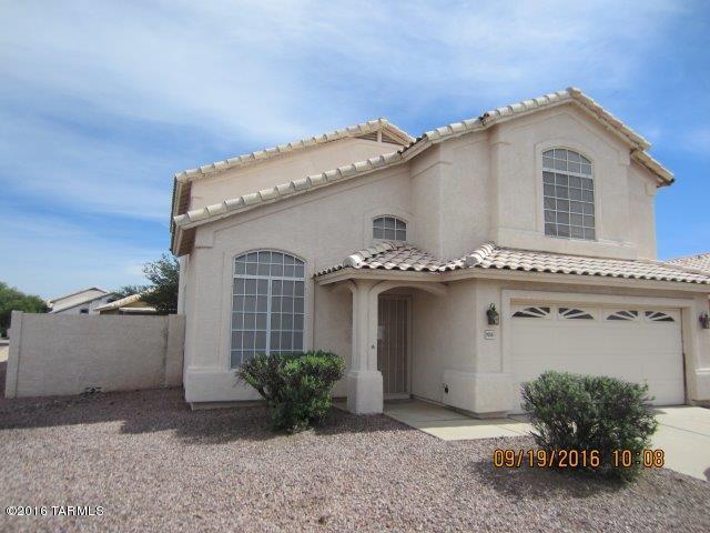 This home has a great open floor plan that will meet all of your needs. This California Contemporary 2 story home has a large formal living room/Dining Room with a large kitchen that opens onto a large family room with Fireplace. Also sliding glass doors leading to the outside covered patio and below ground pool. Upstairs is a very nice sized Master Bedroom with large bathroom with walk in closet plus 2 other nice sized bedrooms with an open loft that over looks the formal living area of the home. The home sits on a cul de sac corner lot. 1/2 bath on first floor with nice sized laundry room that opens into the 2 car attached garage.