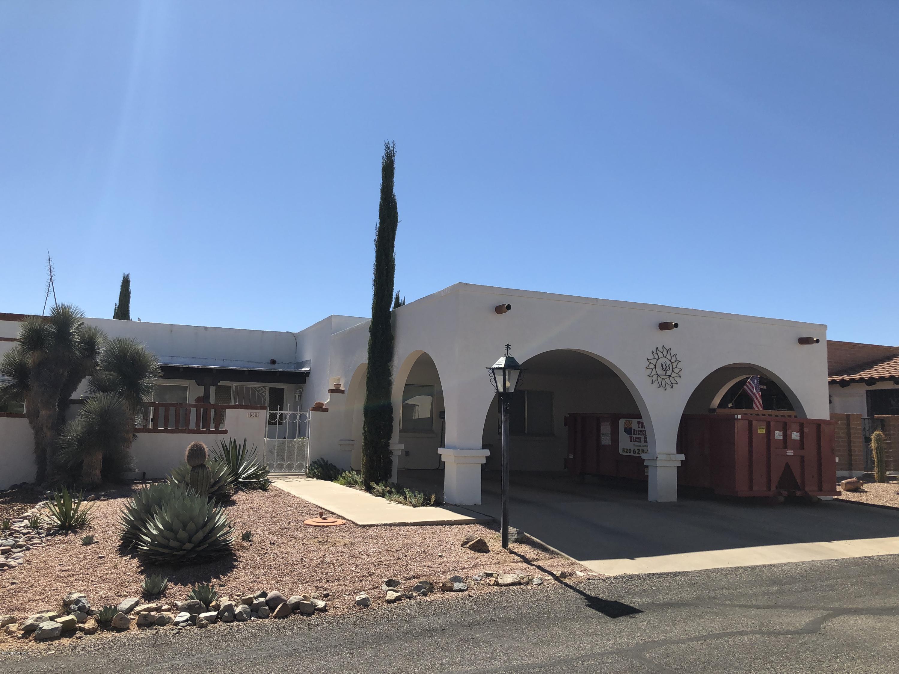 3 Bedroom, 2 Bath in sought after TH 4! Kitchen with eat-in area. Living room with dining area and Beehive Fireplace. 3 large bedrooms and 2 baths. Plenty of windows in Family Room to let in that gorgeous Arizona sun & light! Covered patio with water fountain and view of Mountains! Storage unit in back. 2 Car Carport that can easily be turned into 2 car garage!
 PRICED $14,000 BELOW MARKET FOR NEEDED UPDATES AND REPAIRS. Being sold ''AS IS''. Make it your style and taste! Call Deborah 520-340-0077 for showing.