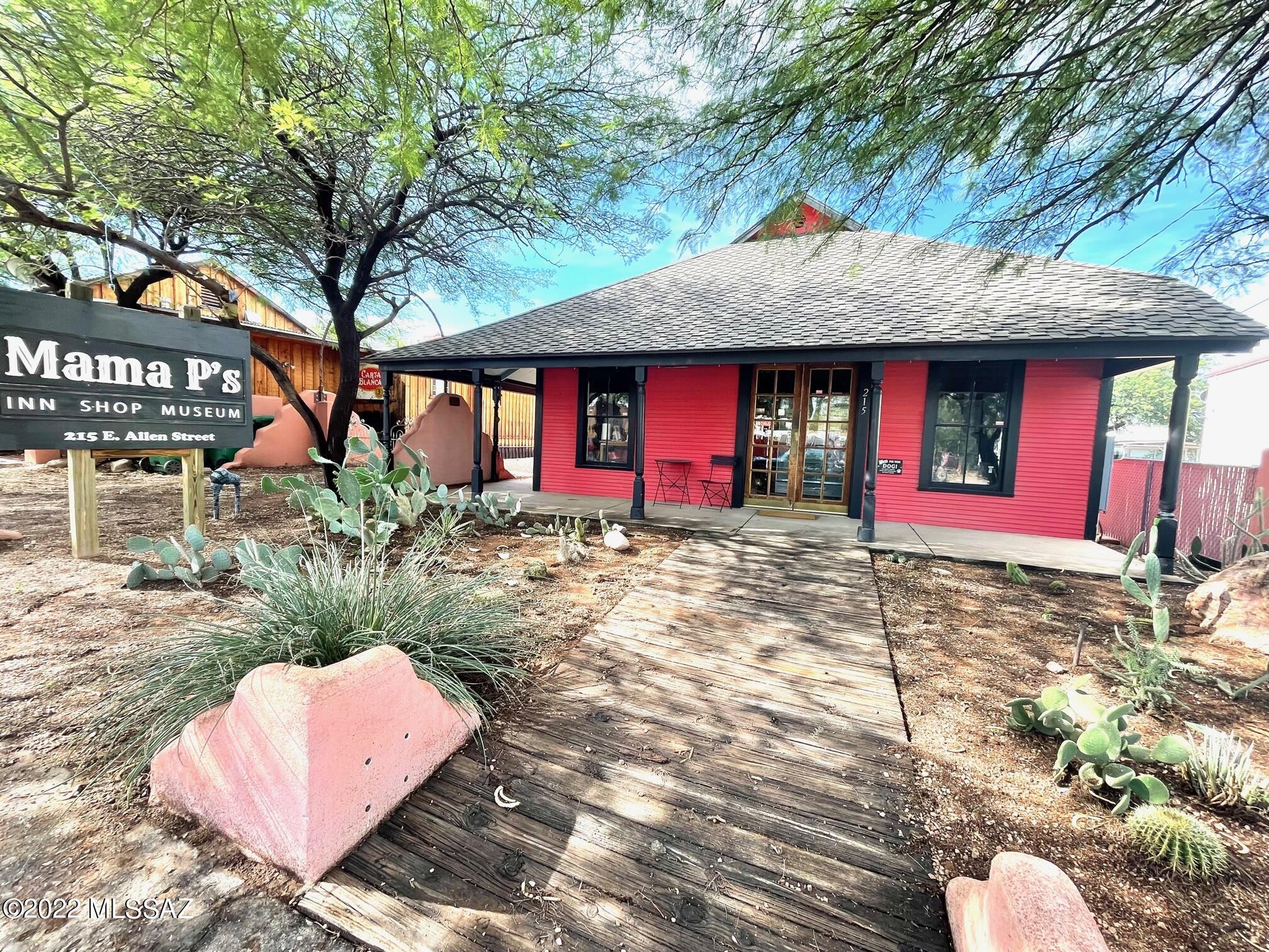 Are you ready to ''ESCAPE'' from your ordinary business opportunity? We have just the solution! Located in the Chinese district of Historic downtown Tombstone Arizona, this property has many opportunities for you. Store front on Historic Allen St. for running a small business, an ''Escape Room'' for customers to enjoy, three immaculate Air BNB suites for nightly rental. Property has its own laundry and linen facility, courtyard for enjoying the Southern Arizona weather and is walking distance to world famous attractions and dining. This property located in between a saloon and the American Legion Hall. Loads of foot traffic every day from people all over the world that come to Tombstone to see the sights. Rooms have been renovated and shop has historic touches