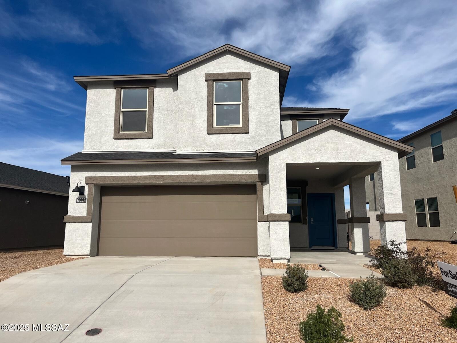Presenting this spectacular new construction home nestled within a vibrant community offering both serenity and convenience. Spanning 2,264 square feet across two meticulously designed stories, this home embodies contemporary elegance and functionality. Walking inside you'll be greeted by an inviting open great room plan, seamlessly integrating the living, dining, kitchen, and even 1/2 bath for entertaining and everyday living. With common areas behind, beside, and the community park just down the street, enjoy privacy and easy access to outdoor recreation right at your doorstep. Upstairs, discover 4 bedrooms, 2 full baths, and a large loft. Plus the convenience of an upstairs laundry! Energy Star Certified, Smart Home Features and more!