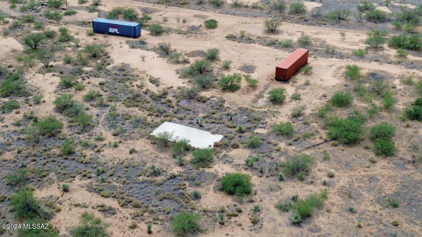 Extremely rare opportunity to own land in Arizona situated on top of an EPA mapped freshwater resource. The EPA's Arcgis mapping system displays an underground stream that flows under two of the 7 lots included in this listing. The 7 lots total 5.17 Acres. There is an incredible well currently in place, 2 Conex Storage/Shipping containers in place. Septic tank is installed but has never been used. Good, Small concrete house slab in place. Well was drilled to be a commercial well with a 16'' casing. A smaller residential pump has now replaced the original large pump. They have installed a smaller 6'' casing but the original sleeve is still intact. At last testing, static water level was at 250' deep. Well is 550' deep. Power pole is near the well and ready for a drop to be installed. Lots are private with good views. Corners are marked. Property is ready for your homestead!