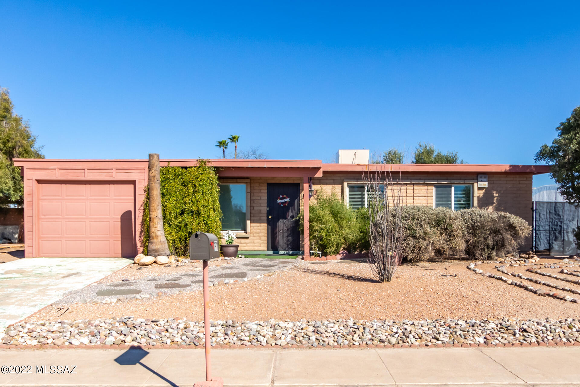 Be the proud owner of this charming 3 bed, 1 bath property with easy-care front yard and RV gate! Come inside to find yourself in an inviting living/dining area showcasing tile flooring, carpet in all the right places, and designer palette throughout. Discover the immaculate kitchen offering white cabinetry and plenty of counter space for all your cooking needs. Perfectly sized bedrooms with ample closets will definitely give you a good night's sleep! Sit back and relax in the cozy AZ room excellent for those summer days. Enjoy glorious sunshine and endless blue skies in the spacious backyard with extended seating area, storage shed, and lots of space to hang out! Don't miss this great opportunity! Schedule a tour today!