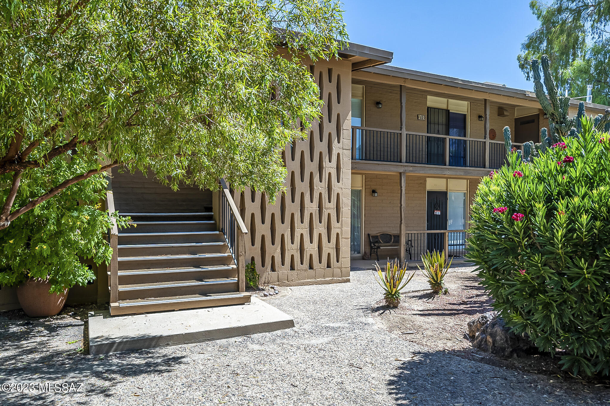 Sometimes the best things come in the smallest packages. 1 bedroom 1 bath available in established Oro Valley Condos (Cancha Del Golf). Need a winter getaway? Full time affordable condo in Oro Valley Country Club? Views of Pusch Ridge and pool? You found it! Upper floor unit provides enhanced views and privacy. Welcoming, comfortable living space with renovated and upgraded kitchen offering modern amenities & improved aesthetic. Plumbing has recently been replaced, for peace of mind on being built in 1959. Ample storage space allows you to stay organized with room to breathe. Dedicated laundry room provides convenience and ease of use. Relax and enjoy desert views on your private balcony. Reserved parking spot comes with the unit! Seller may consider owner financing!