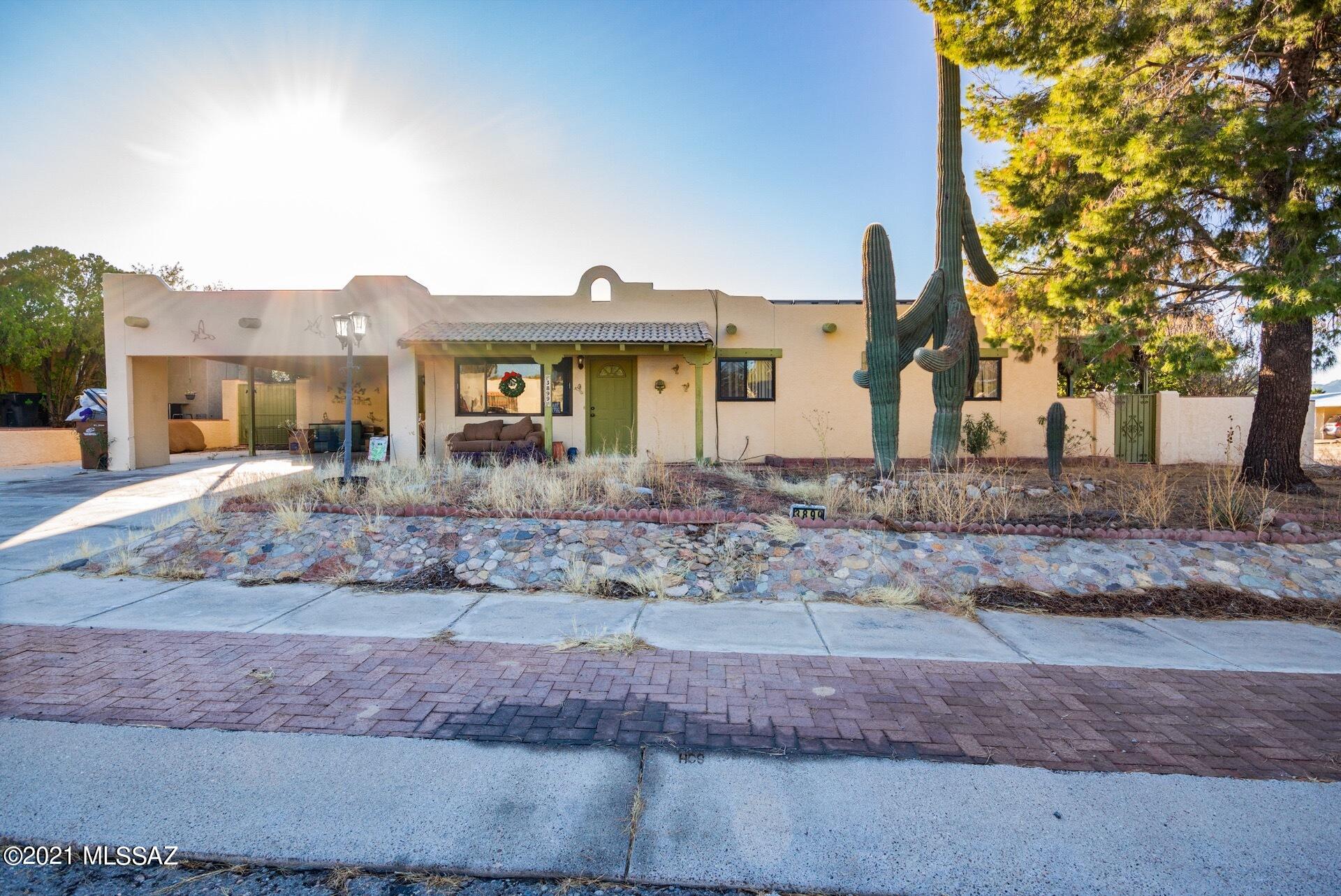 No HOA! Beautiful home on corner lot. Is picture perfect for you and your family! 4th bedroom can be used for Home office or read/ craft room. This home has leased solar panels to help you save on your Electric bill! More amazing attributes include ceiling fans, ceramic tile, covered patio, and 2 car carport.