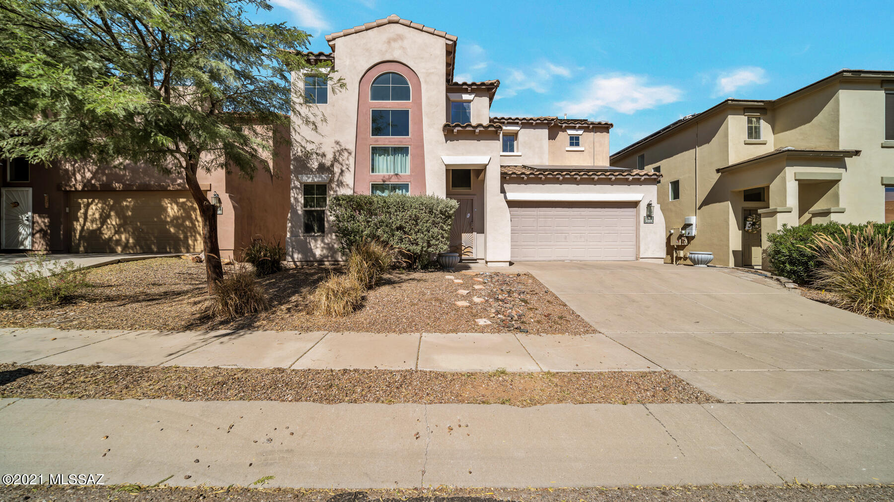 This wonderful home is available for viewing today. Upon entering, you'll notice the spacious living area with high ceilings, neutral colors for every decor, and lots of natural light. Kitchen offers plenty of cabinet and counter space along with breakfast bar that opens to formal dining area. One bedroom and bathroom are located downstairs and 3 ample sized bedrooms upstairs including primary suite with walk-in closet. Back yard is super low maintenance with covered patio. You'll get to enjoy all the amenities Rancho Sahuarita has to offer including clubhouse access, splash park, walking trails, basketball, tennis, and volleyball park. See it today and it could be yours tomorrow. Visit our website to schedule your self-showing today.

Visit our website to schedule your own private tour. Requirements:*Must make 3X amount of rent as gross monthly income.*Credit score of 600 or above.*No evictions.*Background must not include any felonies for past 10 years.*Other restrictions apply, call for details. Fees:$55 Application Fee per adult. Everyone 18 years or older is required to apply.$300 Administrative Fee. Accidental Damage Coverage $29 per month. Refundable Security Deposit equal to the amount of one month's rent.$300 Refundable Pet Deposit for each pet. Pet restrictions apply, call for details.
