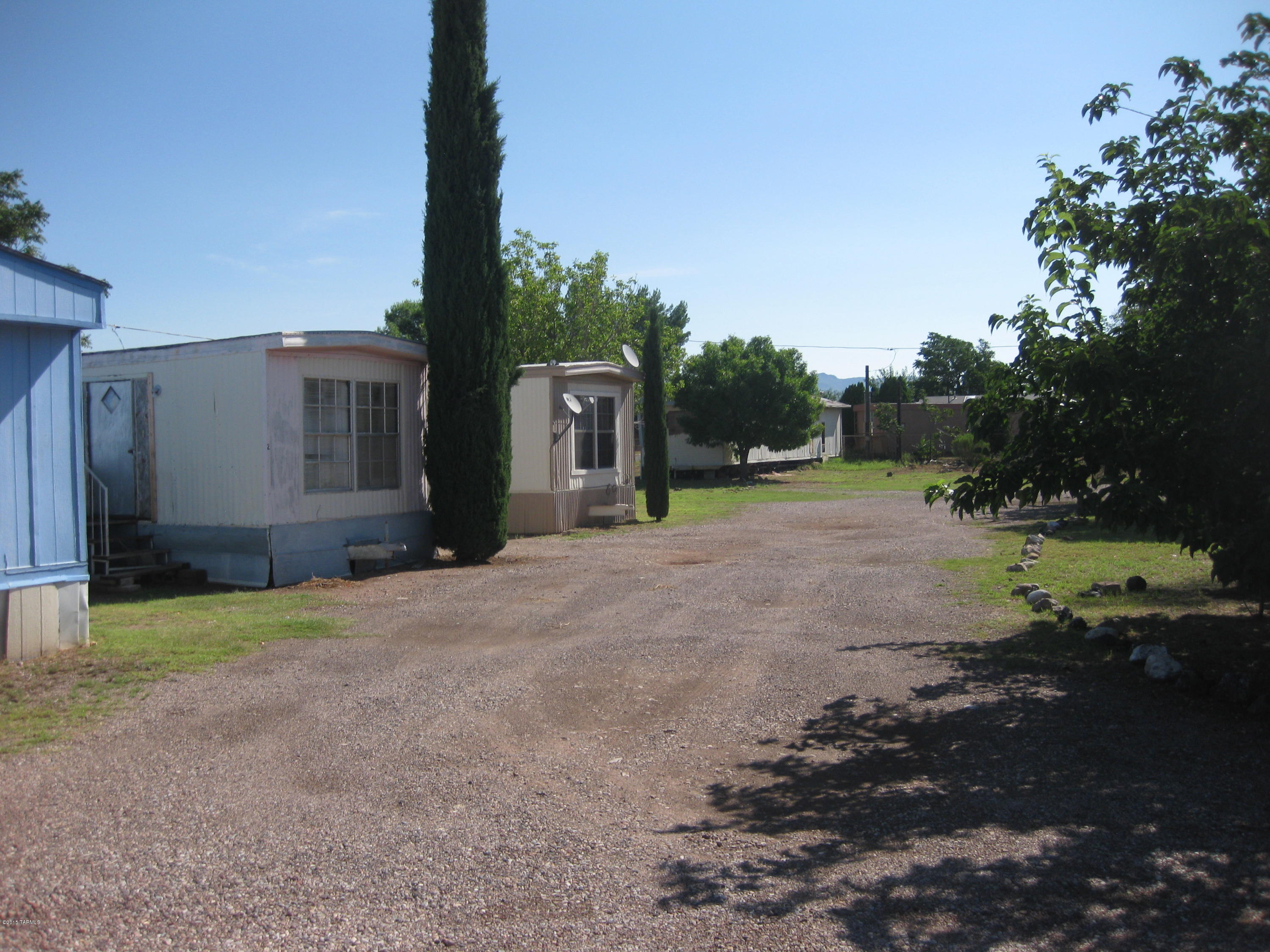 14 Space mobile home park in Douglas AZ Call Listing Brokers for more info.