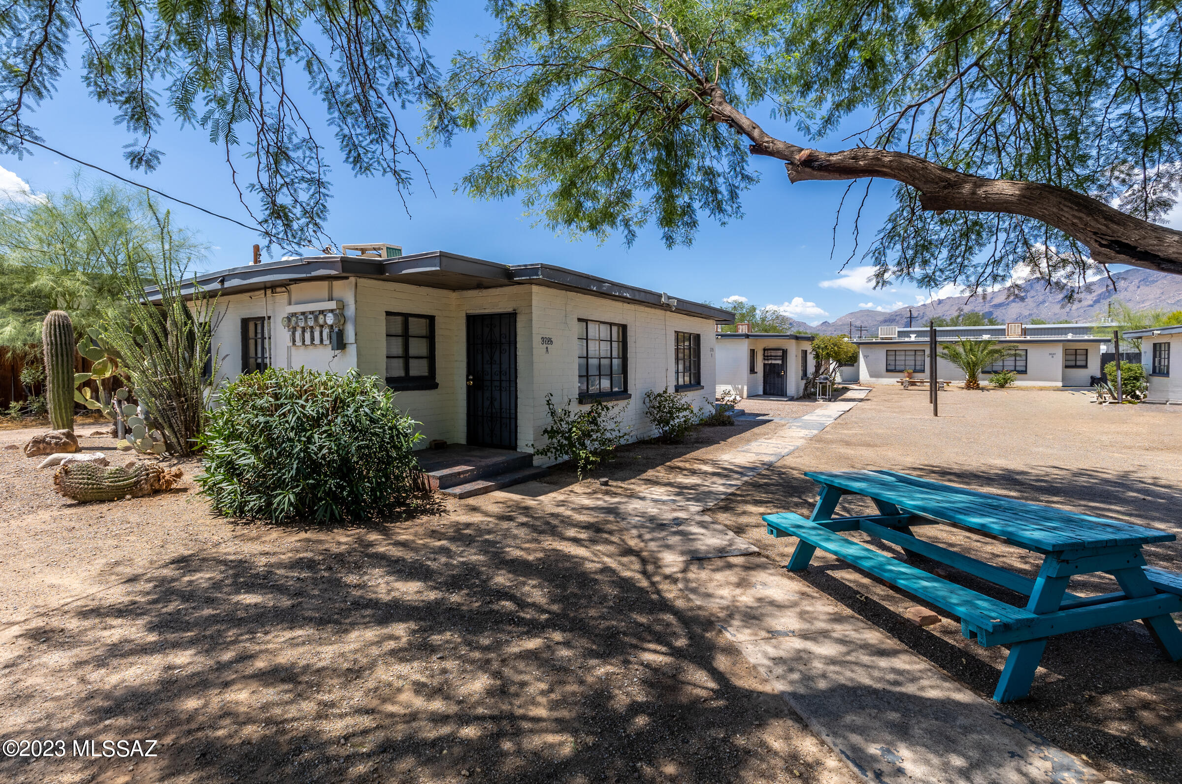 Located in a highly desirable area across from Tucson's Metal Arts Village, less than a mile from Brandi Fenton Memorial Park and the River Path and within an approximately 10 minute drive to the University of Arizona, this 10 unit property offers a significant value add opportunity. The units are individually metered for gas and electric with the owner paying water, sewer and trash. Rents are well below market with all tenants on month-to-month leases, allowing for the ability to immediately increase rents and introduce a RUBS program. Alternatively, the area will allow for significantly higher rents upon completion of modern updates to the units. The unit mix is ideal and consists of 1 studio, 6 one bedroom units and 3 two bedroom units.  The property was built in 1950, with updates completed by the previous owner in 2018. Some units provide washer/dryer hookups and enclosed backyards. Please access the document vault for additional information. https://www.abimultifamily.com/?a=078E1B083E96138613&/3725-3729-east-farr-place