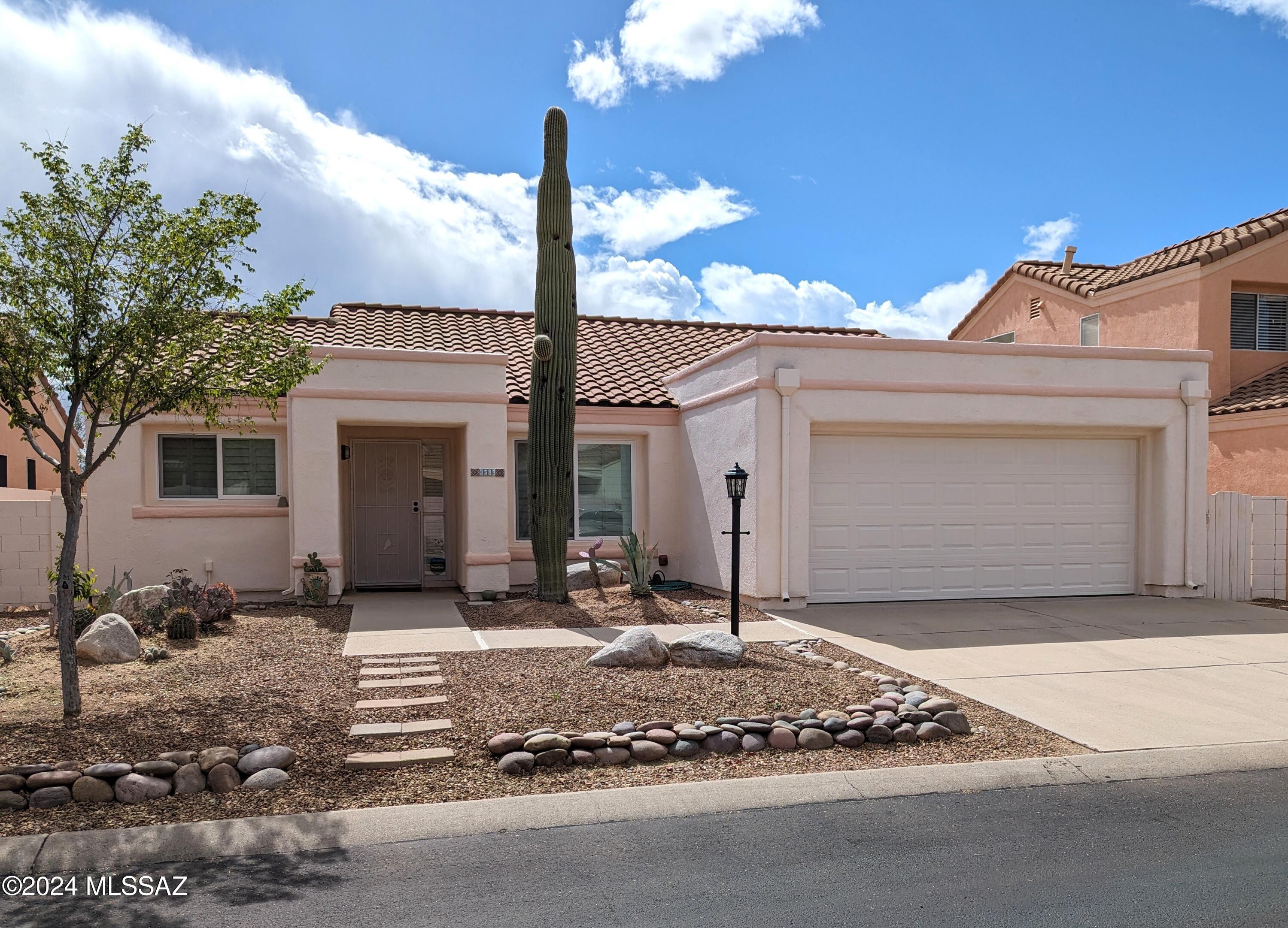 This cozy home has been lovingly remodeled and cared for.  Lots of convenient storage inside and in the garage.  Engineered wood floors throughout and custom Cherry cabinets in the kitchen and dining area, plus beautiful stone fireplace redone and converted to gas add warmth and charm.  New bath & shower (2016), new A/C & Heating (2017), and more (see attached list).
To top it all off, beautiful mountain views and sunsets to enjoy.
