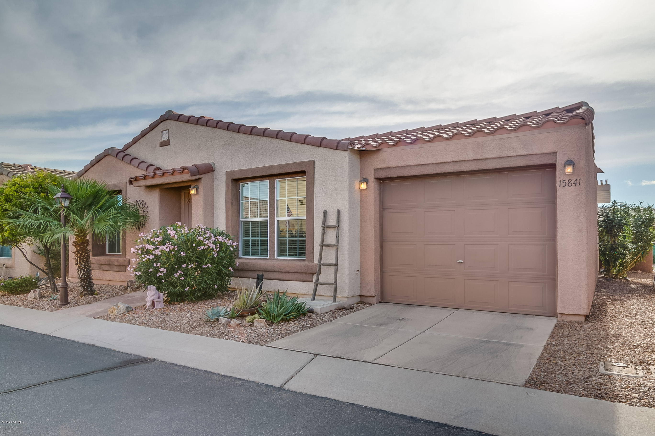 Immaculate 2 bedroom, 2 bath home in desirable Rancho Resort 55+ Community! Loads of upgrades including new tile flooring and Pergola. Wonderful private back patio w/ partial Mt views! Community offers a club house, fitness center, resort pool and spa, pickle ball, tennis, putting green, park and more. Better hurry, this one won't last!