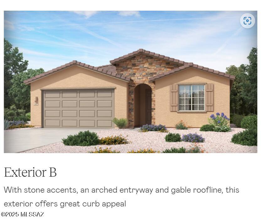 This spacious single-story home features a modern open layout among the Kitchen, Great Room, and Dining Room leads to a covered patio for outdoor living, while a nearby office is great for at-home work. All three bedrooms surround the space, including the luxe owner's suite with a walk-in closet. This home includes Upgraded Cabinets throughout the home and Granite Countertops in the Kitchen! Our homes come with the Rinnai Tankless Water Heaters, Smart Thermostats, Post-Tension Foundation, Radiant barrier roof decking, 2'' Faux Wood Blinds and more!