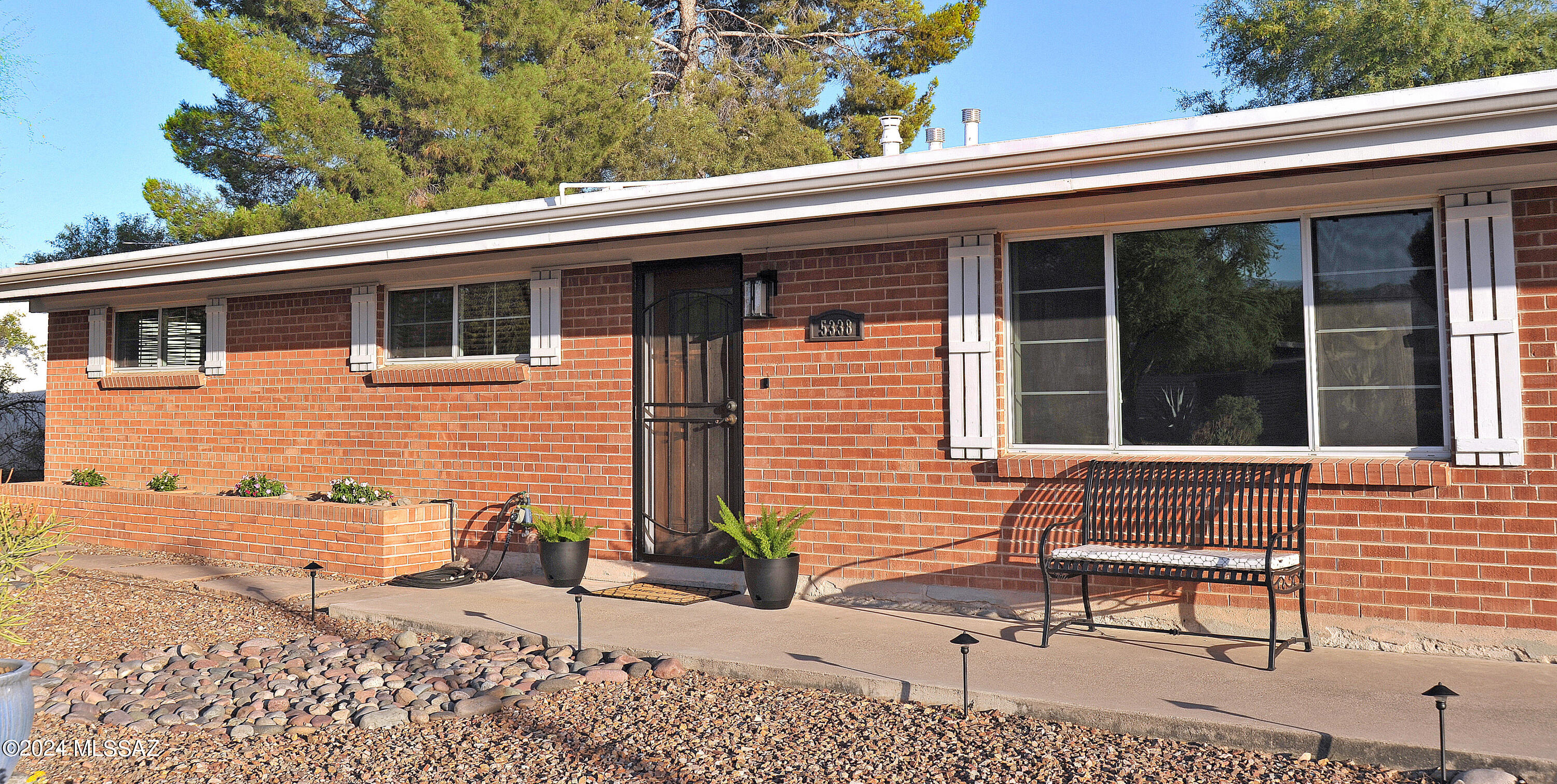 Immaculate, energy efficient, and newly remodeled, 4bd/2bath. Home has just been freshlypainted. Large open kitchen that has new stainless steel Whirlpool range, microwave and dishwasher under warranty. Stainless steel fridge new in 2023. New lighting, hardware and beautiful stainless farm sink! Sink has an RO filtered water system. Huge laundry utility room including an extra fridge, stainless steel sink, and washer/dryer that convey. Master bath had a full gorgeous remodel in2019. Guest bath boasts a double vanity with new fixtures. Tankless water heater for endless hot water. New lighting inside and out.  Split floor plan, Beautifully remodeled and maintained by owners of almost 10yrs. Absolutely fantastic back yard. Large open spaces beautifully landscaped with irrigating in the front and back. Oversized covered patio. Large storage in second backyard. Double backyard - a must see. So many new things. This one is a wow!