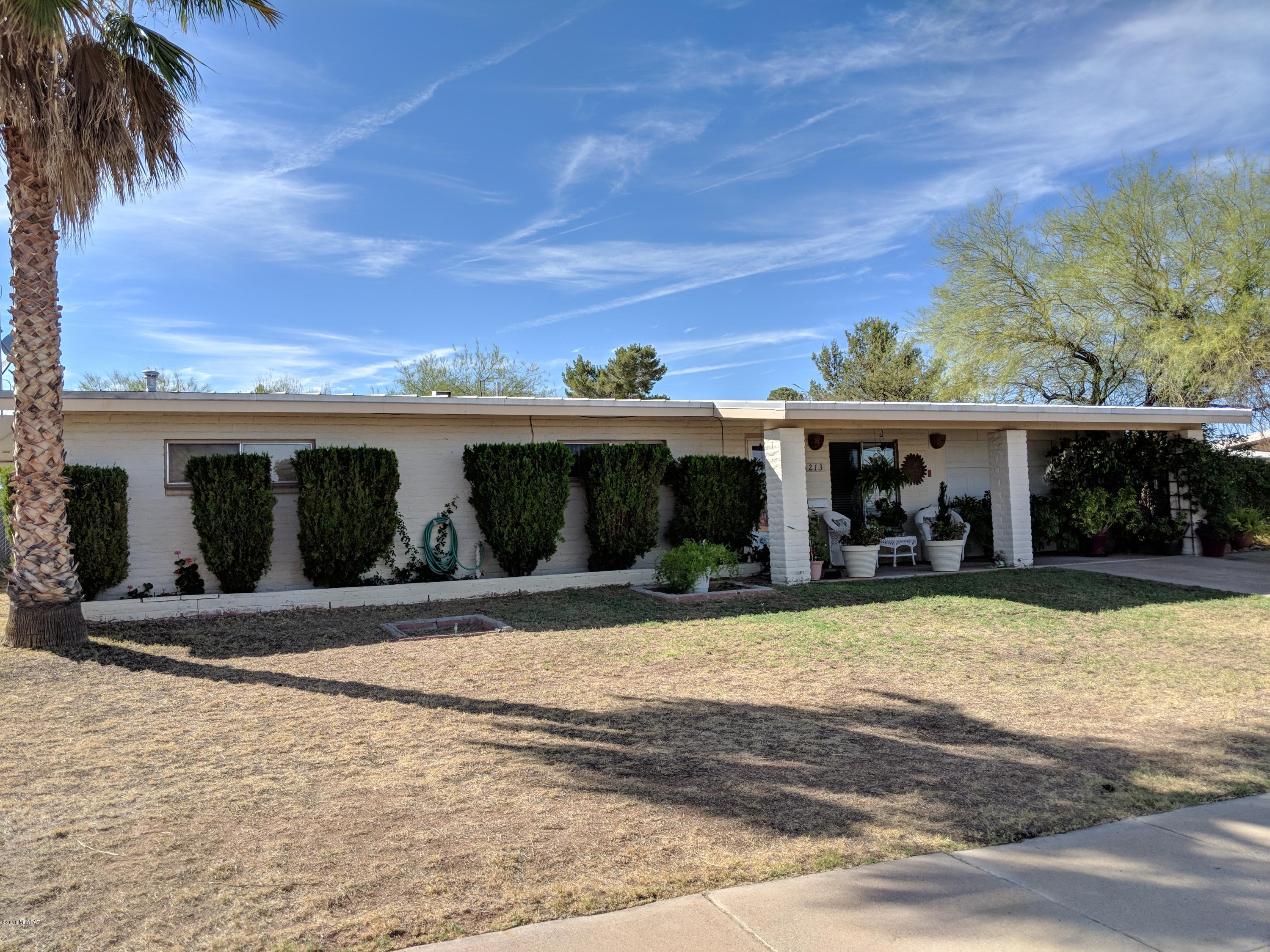 Home is located in a nice neighborhood where pride of ownership is evident. Bright sunny living space. Stainless steal appliances. The home has a front & back yard sprinkler system, 1.5 car (pull-through) garage with front and rear doors, extra storage room, fenced back yard & covered patio. Must see to appreciate. USDA Loan eligible!