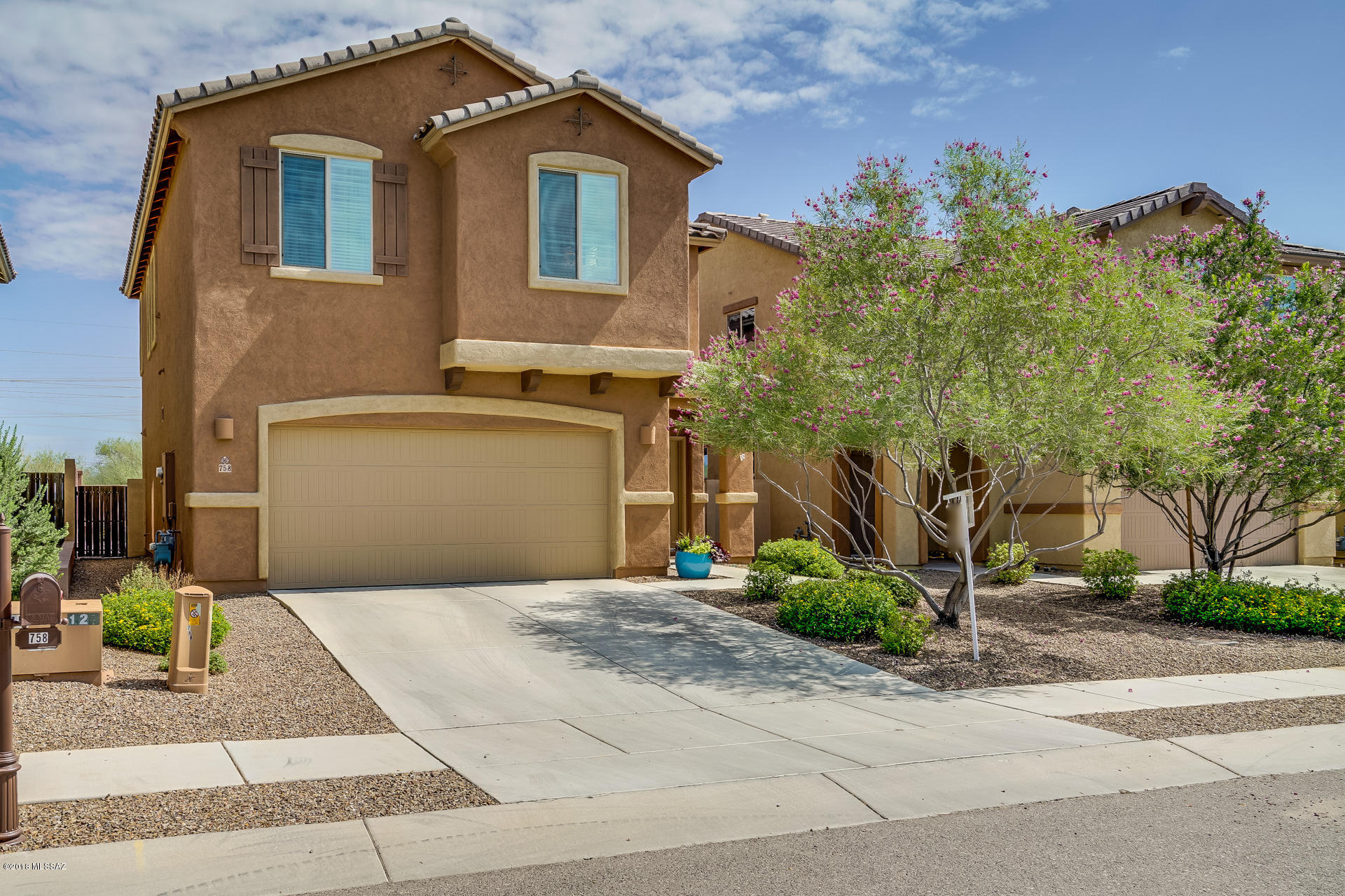 Beautiful Richmond Am home built in 2013 close to community pool. No back neighbors. Upgrades include high ceilings, granite counters w/mocha stained cabinets  and SS appliances. 2nd floor laundry & spacious bedrooms - all located in a community that provides both Adult and Children programs, lake activities, and miles of walking/biking paths.