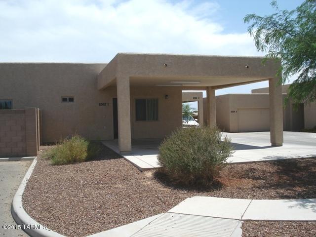 The BEST of 17 duplexes in duplex only subdivision. Built in 2003 &TEP guaranteed.Both units ate 2bedroom 2Bath w/walk-in closets &over 1000 sqft each.Very clean,secluded and located on a cul-de-sac of the neighborhood.The biggest lot which is private &very close to all amenities.Unit2 is upgraded w/laminate floors,fresh paint,& all appliances including fridge,washer,&dryer.Unit2 also has two separate storage rooms.Unit1 has been freshly painted,& includes all appliances as well as a fridge.Both units have 2car carport and 1 additional parking for 3rd vehicle.The property very well maintained by the owner,who occupied one of the units until a 1 year ago.The roof was recoated w/high quality coating in 2013.Both units are equipped w/very efficient AC units.Property always rented-no vacancies