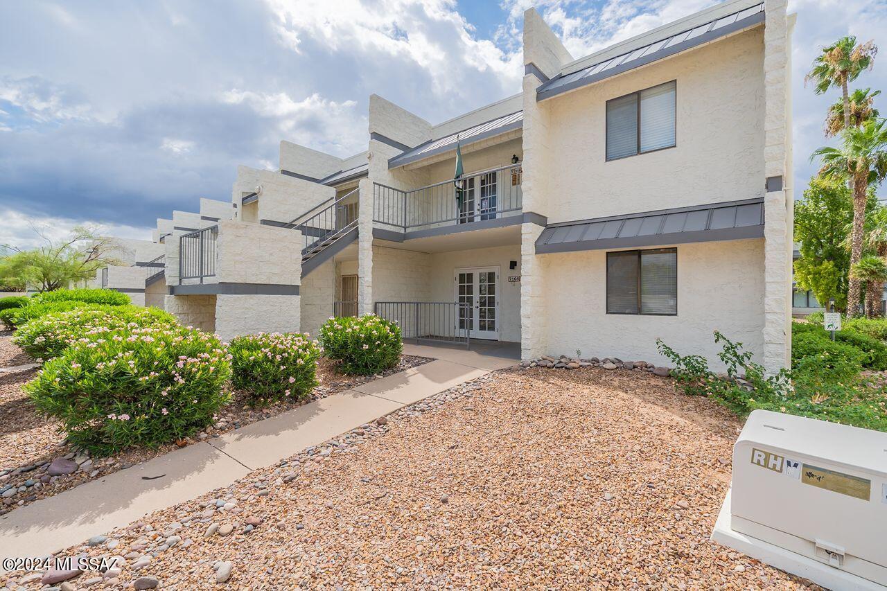 Welcome to your opportunity to create the perfect home in this 1,113-sq.ft. condo. The spacious 2-bedroom, 2-bathroom condo is brimming with possibilities! Located on the first floor for easy access. The layout is thoughtfully designed, featuring a generous living area, a cozy kitchen, and two comfortable bedrooms, the master suite includes an en-suite bathroom, providing privacy and convenience. The second bedroom is perfect for guests, a home office, or even a cozy retreat. large covered patios both front and back. The condo's prime location is on the first floor and easy access to the outdoor greenery community space. Le Mirador offers fantastic amenities, and you're just moments away from local shopping and dining.  2023 Heat pump installed.