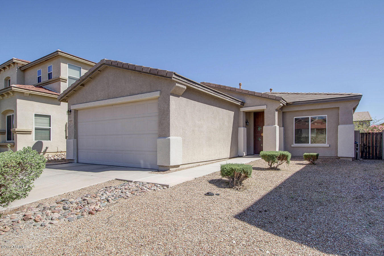 Don't miss the opportunity to view this beautiful property in desirable Northwest location. This home is very well kept and has been recently updated with nice touches, new paint and attractive new flooring. There is no carpet to maintain here!!
3 bedrooms, 2 baths, great open living area, modern kitchen, and extended covered patio. Fantastic back yard with plenty of shade, clean spaces, and inviting oasis style pool for everyone to enjoy !!
This home is pristine and must be viewed soon!