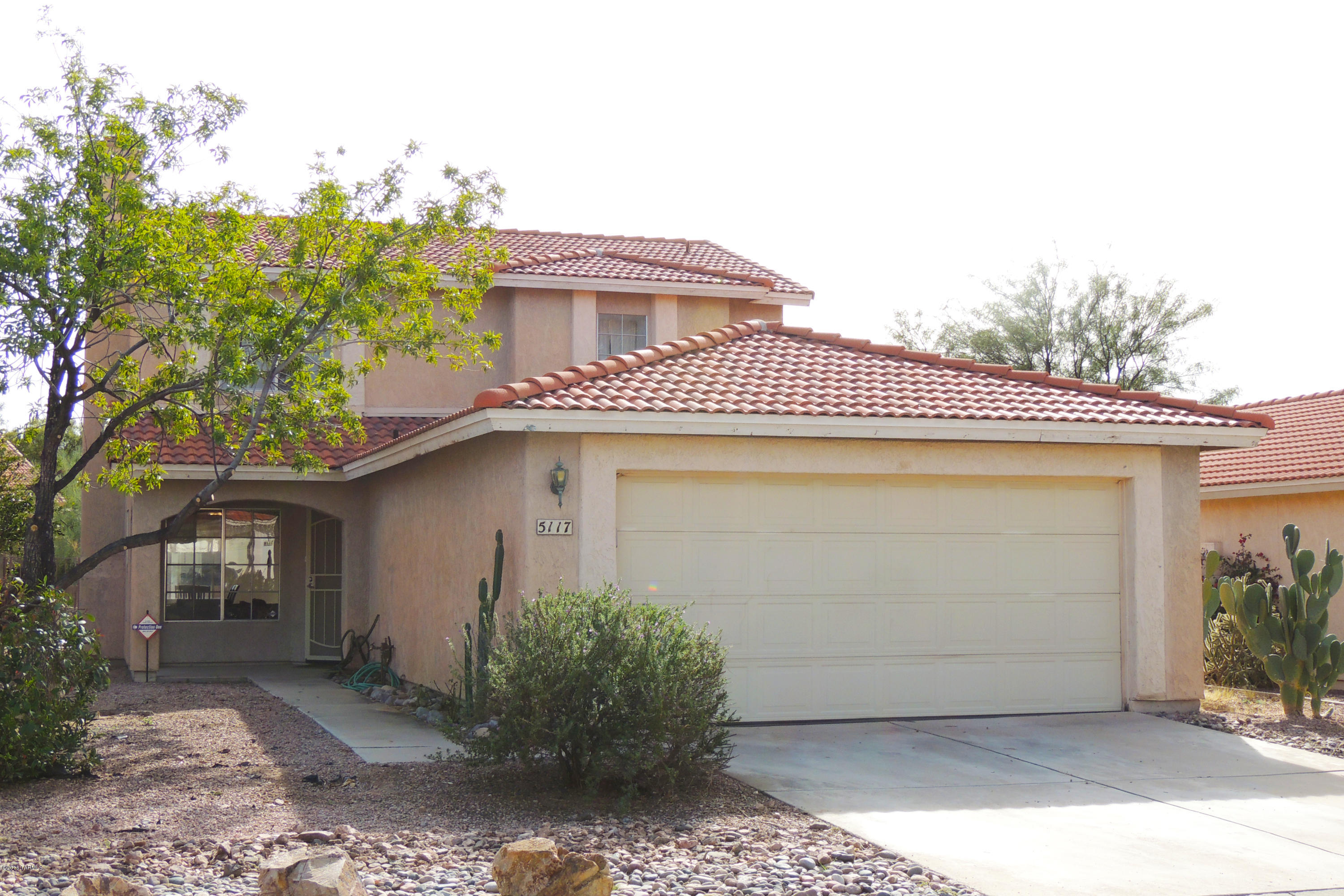 The one you've been waiting for!  Great family neighborhood, 4bd/3ba 1930 sqft, 2 story contemporary home w/very functional floorplan. Open living space downstairs features ceramic tile throughout, fireplace in living rm, lg dining area, cozy brkfst nook & family rm.  Downstairs bedroom is private w/ separate entrance to lg bath w/walk-in shower & new vanity. Upstairs, spacious master has charming window seat, dual sinks & ample closet space. Additional upstairs bedrooms roomy w/vaulted ceilings & bath has new tile . Tons of Storage throughout! Private backyard backs up to wash. Neighborhood has 2 community pools w/in walking distance. Close to schools, park, shopping, golf & I-10. Home is move-in ready & priced to sell quickly. Poly pipes replaced 2016