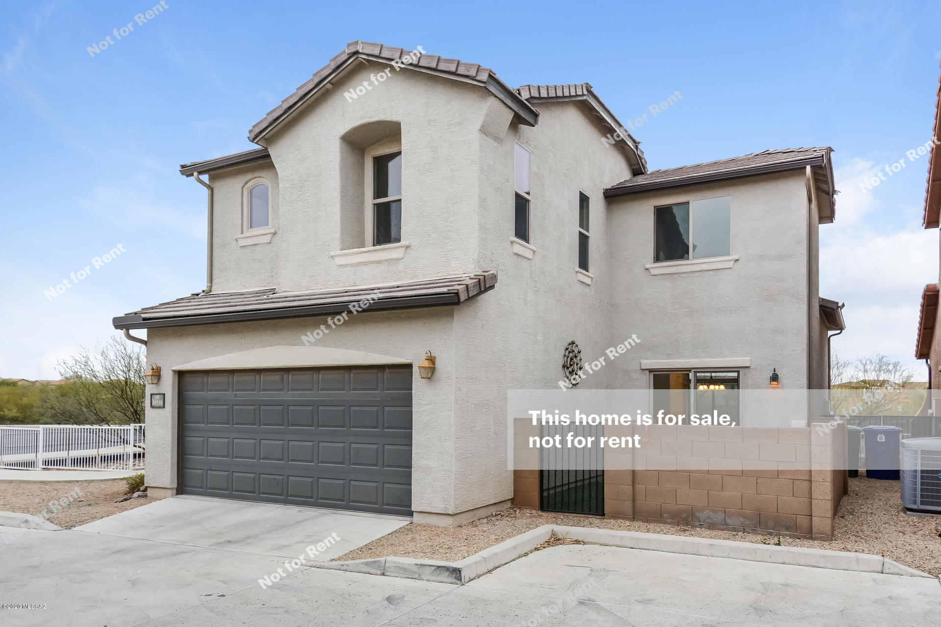Built in 2008, this Tucson two-story cul-de-sac lot home offers tile and carpet flooring, a master walk-in closet, a back patio, and a two-car garage. Upgraded features include fresh paint and new carpet in select rooms. This home is vacant and cleaned regularly.