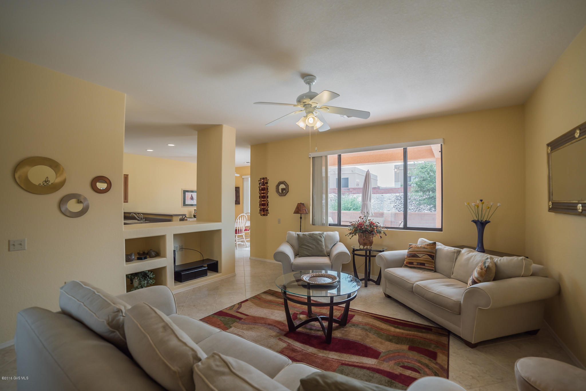 Adorable Santa Fe style home in Las Campanas near the recreation center. The popular San Felipe floor plan has a cozy living room that makes everyone feel at home with its soft and informal feel. The dining area is open to the kitchen and helps to keep the conversation going while preparing your meals. The abundant U Shaped counter space and oak cabinetry come to life from natural light through the transom windows and recessed lighting. Double doors lead you to a master bedroom suite where you'll find dual sinks, an easy entry shower and a super sized walk-in closet. Completely furnished by SBOS for $2,500 - just head on south and this gem is ready for immediate occupancy!  All the furniture and furniture you see can also be purchased by SBOS of $2,000 - just head on south and this  gem is ready for immediate occupancy!