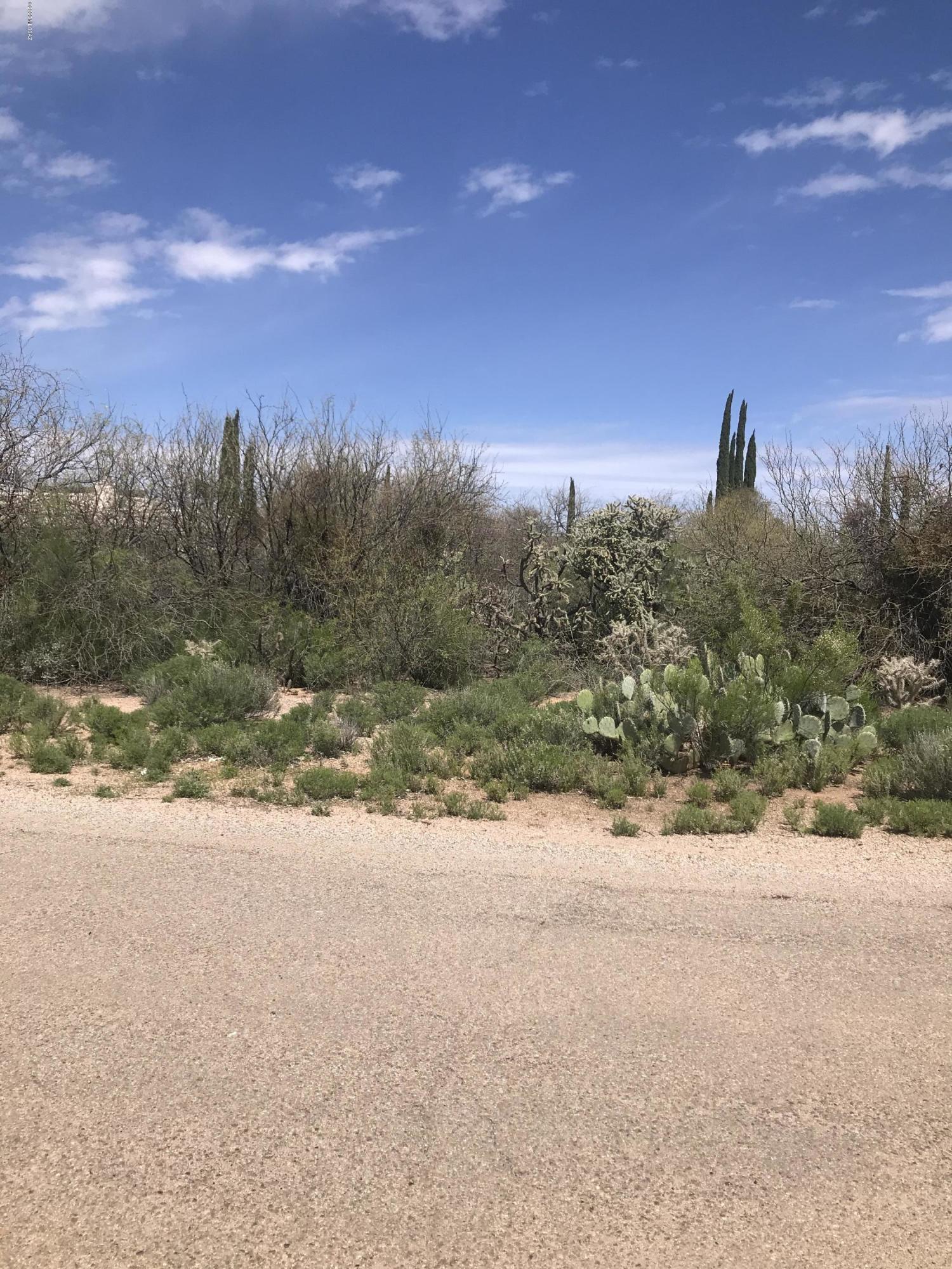 Excellent views of the Catalina Mountains!  All flat useable land.  Deed restricted to site built homes only.  Above Miraval Resort.  Close to miles of horseback riding & hiking.  Paved road.