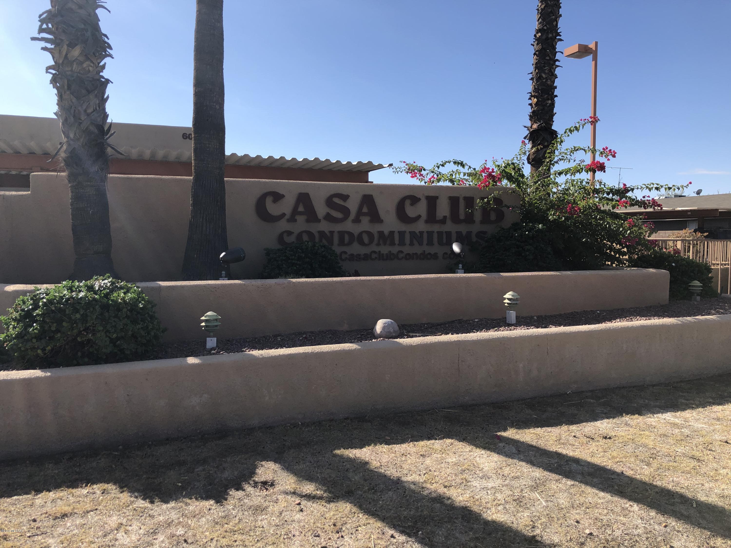Campbell-Blacklidge. Perfect for U of A student! Nicely cared for  ground level one bedroom, one bath, private patio, corner unit.
Over looks tennis court. 
Community pools, hot tub, exercise facility, club house, volleyball court, racquetball.
Gated community.