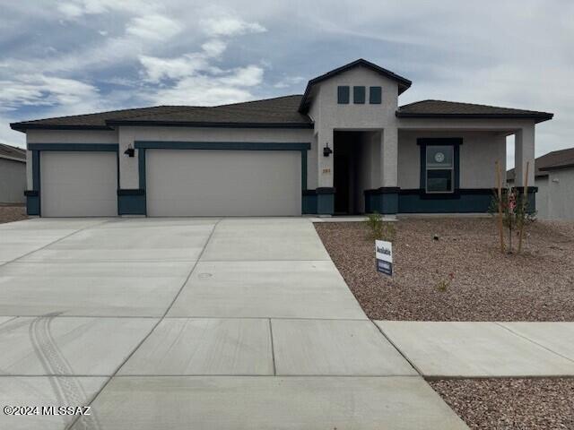 Come check out one of our most popular communities, Sycamore Vista in Vail! With the Charming Elgin home offers 4 bedrooms, 2 baths with the kitchen opens into the dining and great room making it great to entertain and family to be together.  the homesite that gives lots of space between neighbors. Features include 9' ceilings, granite countertops, stainless steel gas range, dishwasher, microwave, blinds, tankless water heater, smart home technology, 3 car garage, plus more must see!