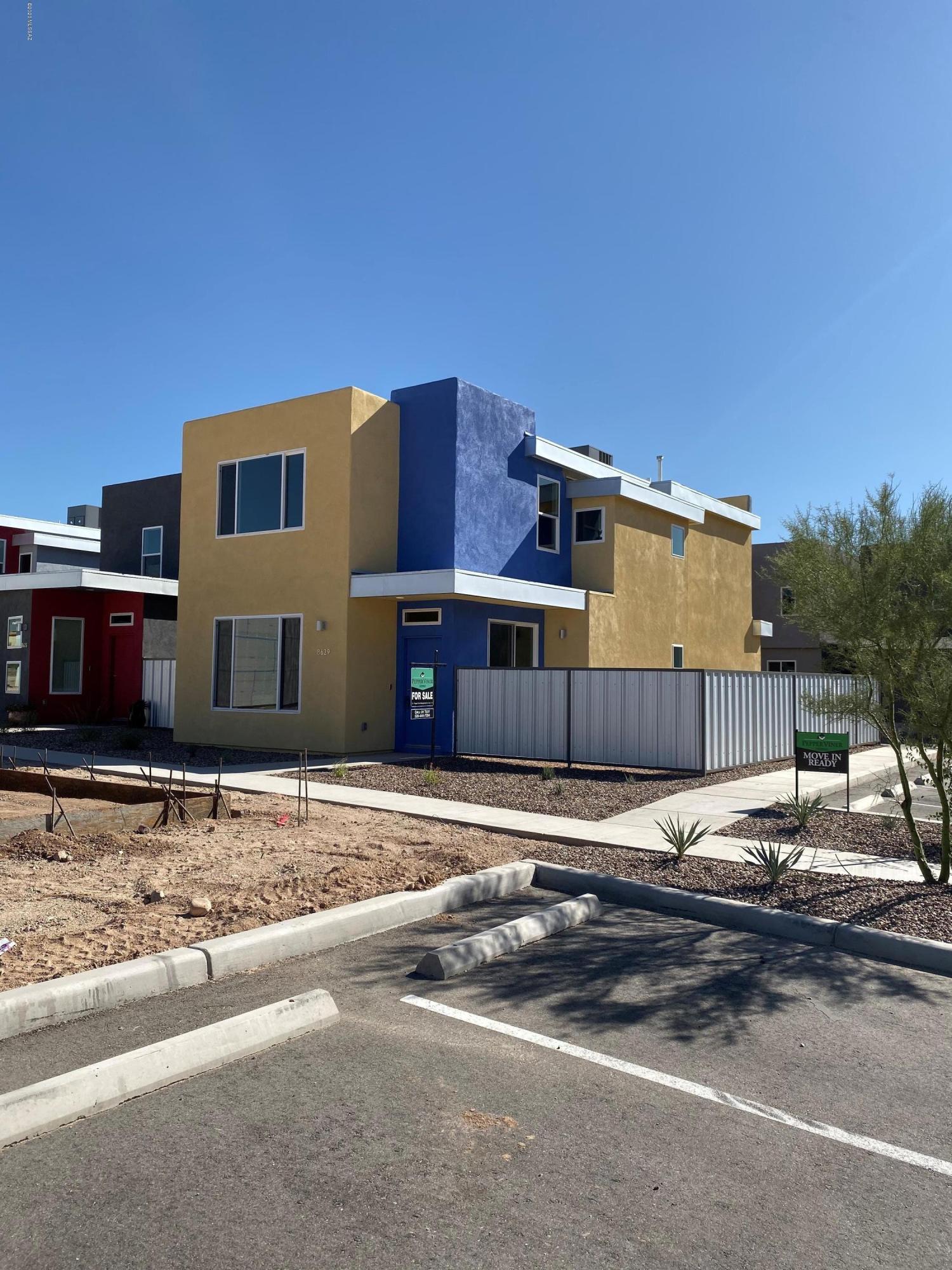 QUICK MOVE IN-Ready for immediate occupancy Experience urban living at Camino Modern. Located at the intersection of Camino Seco & Old Spanish Trail, just a short distance to DMAFB & all the outdoor recreation opportunities that east side living offers. Includes TWO master suites, smart home technology, low HERS ratings and Pepper Viner's attention to detail. Built by Pepper Viner Homes, SAHBA's 7x Builder of the Year! Lease to own option available through TRIO. Ask our Sales Associate for details. Interior photos are of model. Exterior is a rendering.