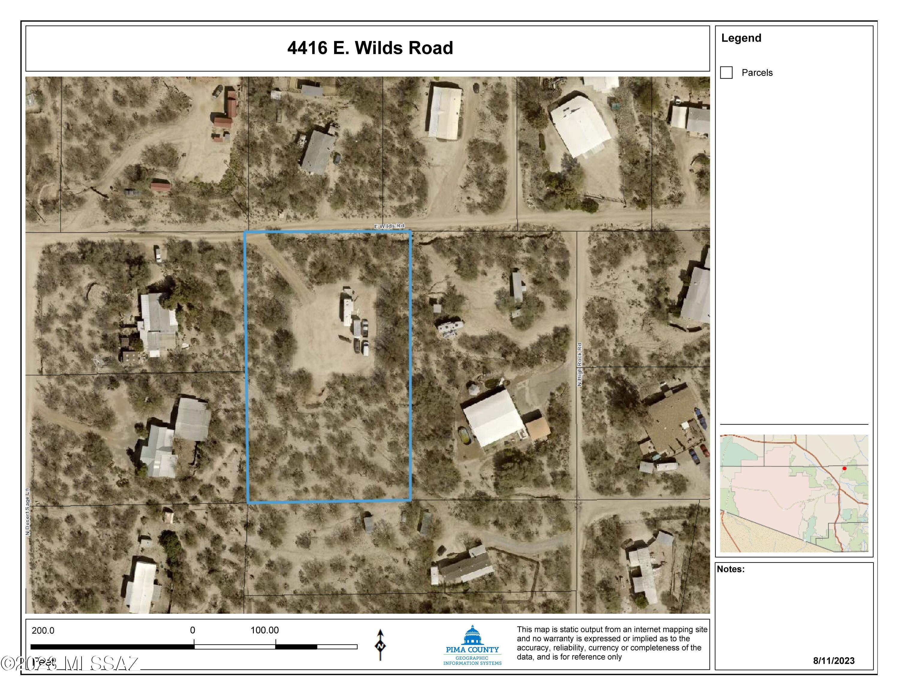 For sale or lease. Large Homesite at 1.5 acres. Existing cleared and flat building area that is approximately 100'x110'. Sloped driveway. Spectacular views in very private location and accessible to many conveniences. Existing TEP service, Los Cerros Water meter, septic system  zoned GR-1 with No HOA, bring your RVs, toys and horses. A fantastic location for a manufactured home or site built home.  Enjoy the serenity of country living, gorgeous sunrises, sunsets, mountain views, city lights, and star filled nights. Lease rate available at $750.00 per month.
