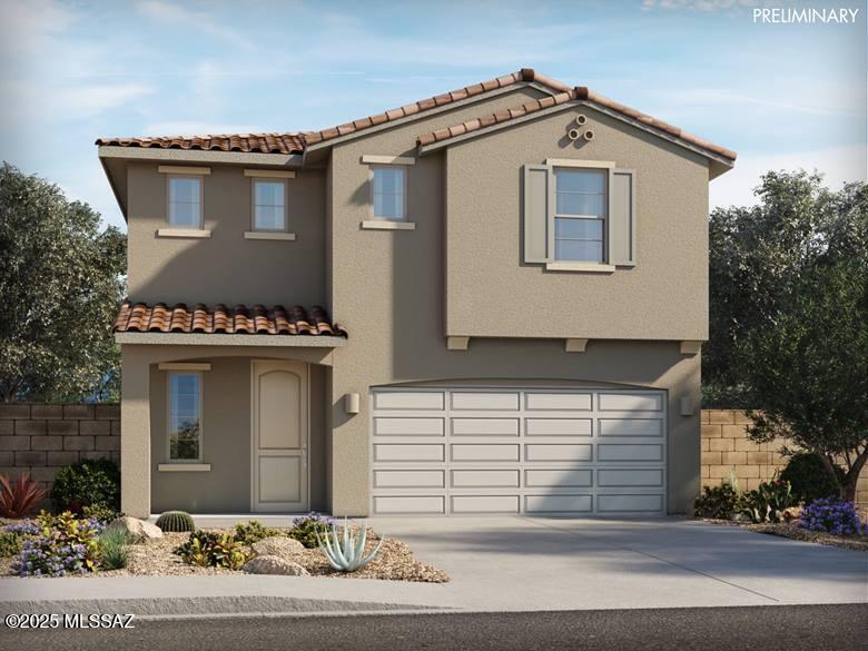 This thoughtfully designed 4-bedroom, 2.5-bathroom home offers a perfect balance of style, comfort, and functionality. The primary suite, tucked away at the rear of the home, provides a private retreat for ultimate relaxation. Step outside and enjoy the covered patio, ideal for outdoor entertaining or quiet mornings.
