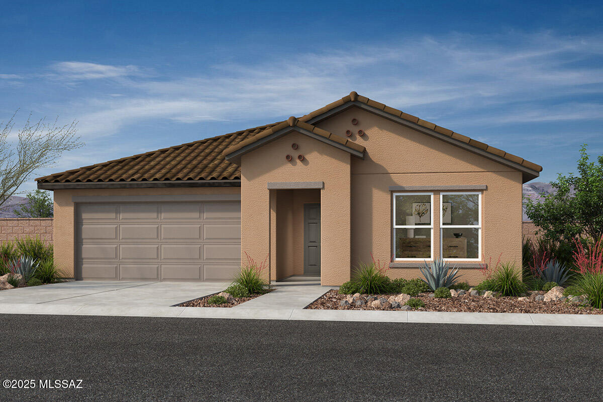 Brand new community in new Mandarina master plan. This single-story, 4-bedroom home features a 9-ft. ceiling height, covered back patio, and ENERGY STAR certified cellulose insulation. The kitchen showcases 42'' upper cabinets in choice of seven colors, granite countertops, an island, spacious walk-in pantry, and Whirlpool® stainless steel appliances. The primary suite boasts two linen closets, a walk-in closet, dual-sink vanity, and shower with cultured marble surround. This is a floor plan listing. Home is to be built, and buyer may choose features and homesites that are not included in this base price. Call today for more information. Base price range does not include lot premiums and/or additional upgrades other than included features. Property taxes are not available to date.