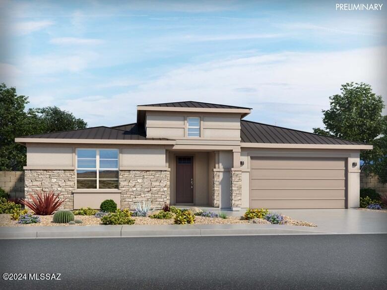 Brand new, energy-efficient home available by Apr 2024! Keep an eye on the party from the kitchen in this light-filled open floor plan design. Relax in the primary suite tucked into the back of the home for ultimate privacy with a spa-like bath and walk-in closet. Visit Houghton Reserve and explore new homes in Tucson, Arizona. This a gated community is located at the northeast intersection of Broadway Blvd and Houghton. Located 11 miles north of I-10, Houghton Reserve provides convenient access to major employment centers, nearby shopping, and dining. We also build each home with innovative, energy-efficient features that cut down on utility bills so you can afford to do more living.*  Each of our homes is built with innovative, energy-efficient features.