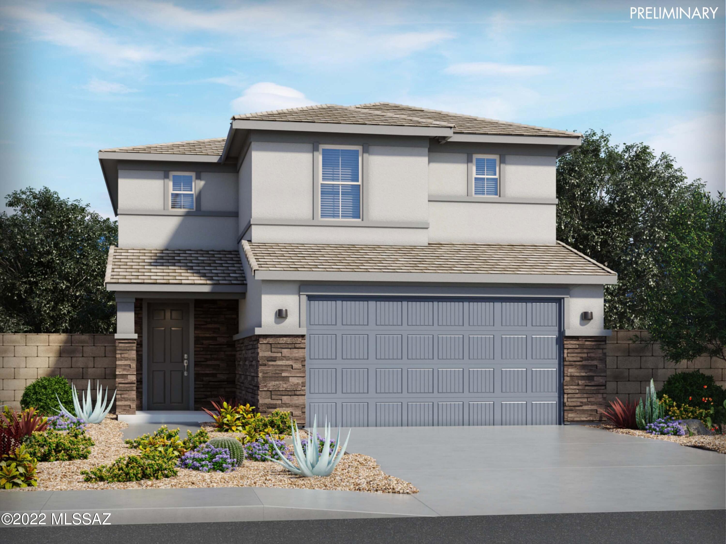 Brand NEW energy-efficient home ready April 2023! The kitchen island serves as the heart of the open-concept living space. Linen cabinets with cream/black granite countertops, Travertine-look tile flooring and warm grey carpet in our Crisp package. Houghton Reserve is a gated community at the northeast intersection of Broadway Blvd and Houghton. Located 11 miles north of I-10, Houghton Reserve provides convenient access to major employment centers, nearby shopping, and dining. Known for their energy-efficient features, our homes help you live a healthier and quieter lifestyle while saving you thousands on your utility bills.