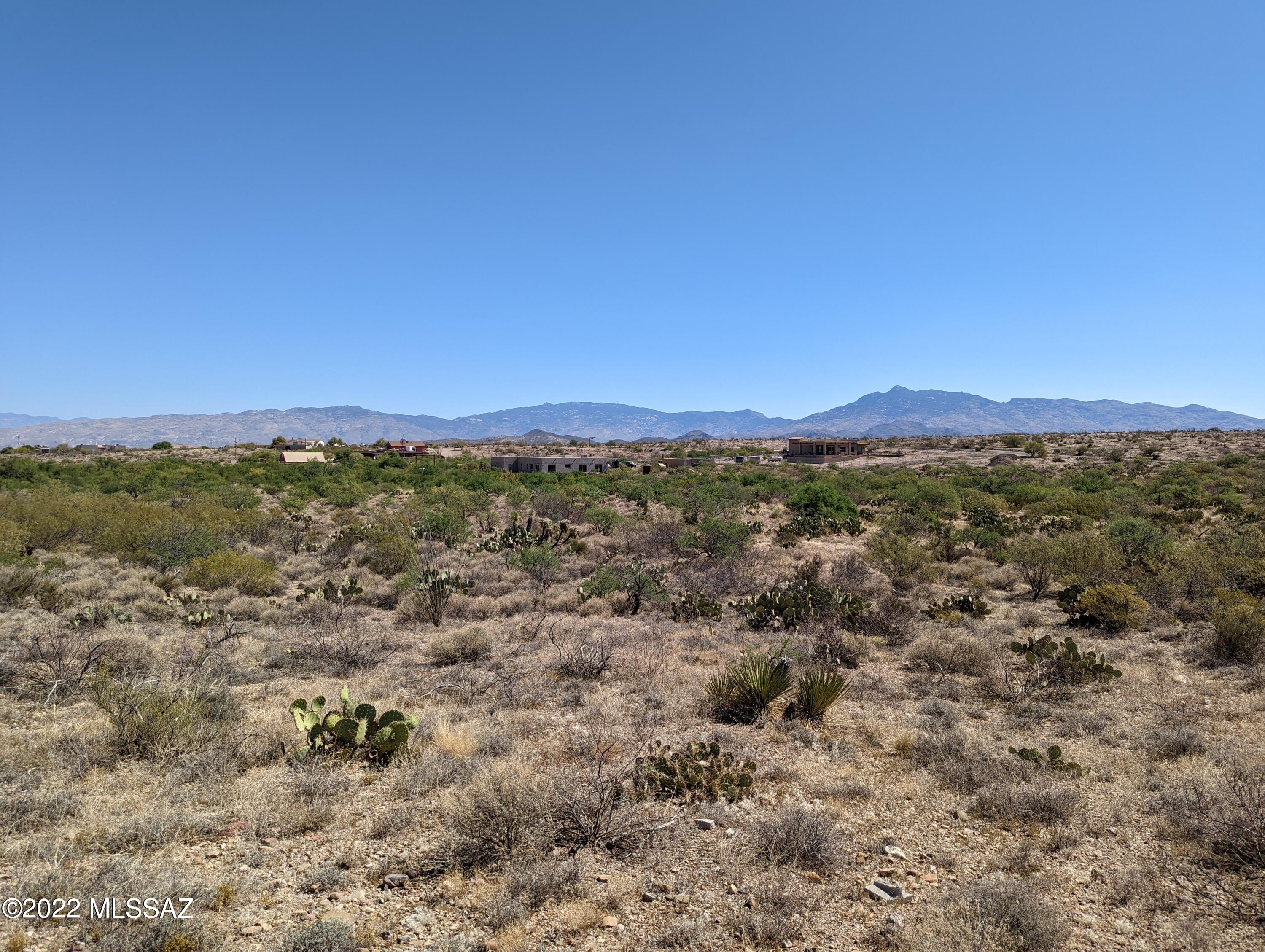 Whether you're commuting to Benson, Tucson or building your retirement dream home, this 3+ acres is perfect for you! Panoramic mountain views in all directions, just off the Patagonia-Sonoita Scenic Road, easy access to the I-10 and 83; utility owned land on the east and south side of the property so NO NEIGHBORS and NO HOA! Soil Perk test already complete and available.