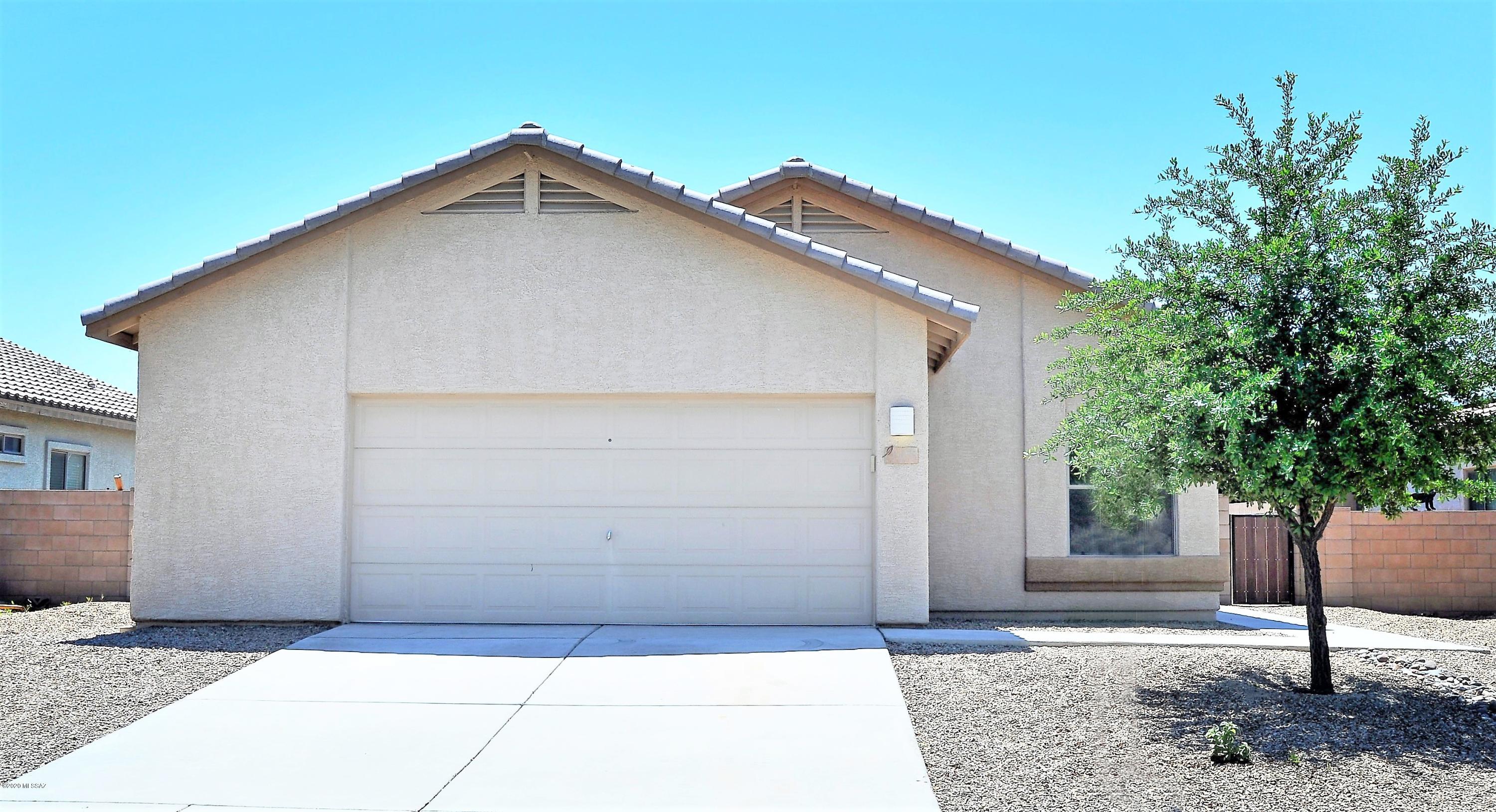 Affordability meets this fleeting opportunity for the chance to become part of the highly sought after Gladden Farm community. Tucked away within the Harvest Moon subdivision, YOUR NEW HOME IS within walking distance to the neighborhood park. This property delivers where it counts! All Appliances Convey! French doors EMBRACE THE BACKYARD WHICH offers A Hot Tub PAD AND connections that are ready-to-go, and  A custom ENCLOSURE that provides a little extra peace of mind. Fear not the raising Arizona temperatures! This home features a 16seer Lennox HVAC Unit, professionally installed just last year. All this home needs are your finishing personal touches.