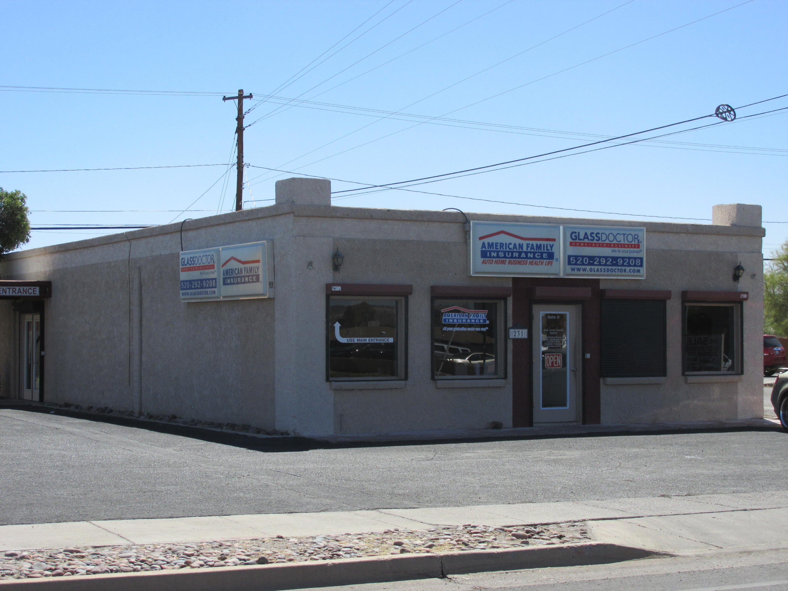 COMMERCIAL CONCRETE BLOCK OFFICE BUILDING WITH 5 OFFICES. HAS BEEN NICELY REMODELED. NEED TO SEE THIS BUILDING.  GREAT USEABLE SPACE FOR SEVERAL IN SMALL BUSINESS OR ONE BIG BUSINESS. WELL CONSTRUCTED, ON MAIN BUSINESS STREET FOR EYE CATCHING VIEW. CORNER LOT. GREAT SPACE!!!

HAS ADDITIONAL TAX CODE 120-07-0490
