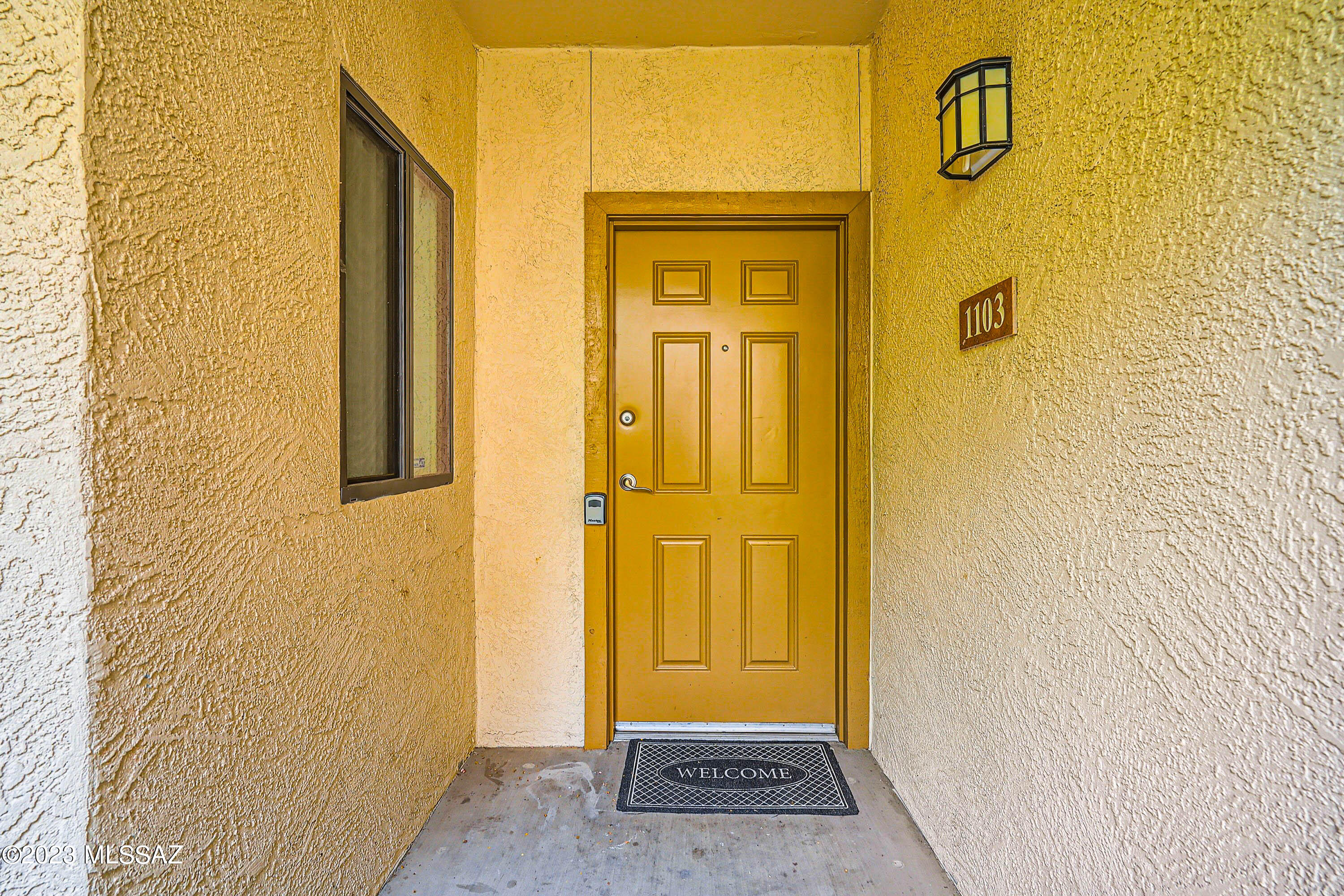 Take a look at this 3 Beds 2 baths condo located on 1st floor. This community is located at the heart of the foothills. Community Pool, gym, park and much more.  Enjoy shopping and fine dining just steps away from your front door or take a walk or bike ride on the Rillito River from your private entrance. This exclusive gated community has resort style amenities that do not compare.