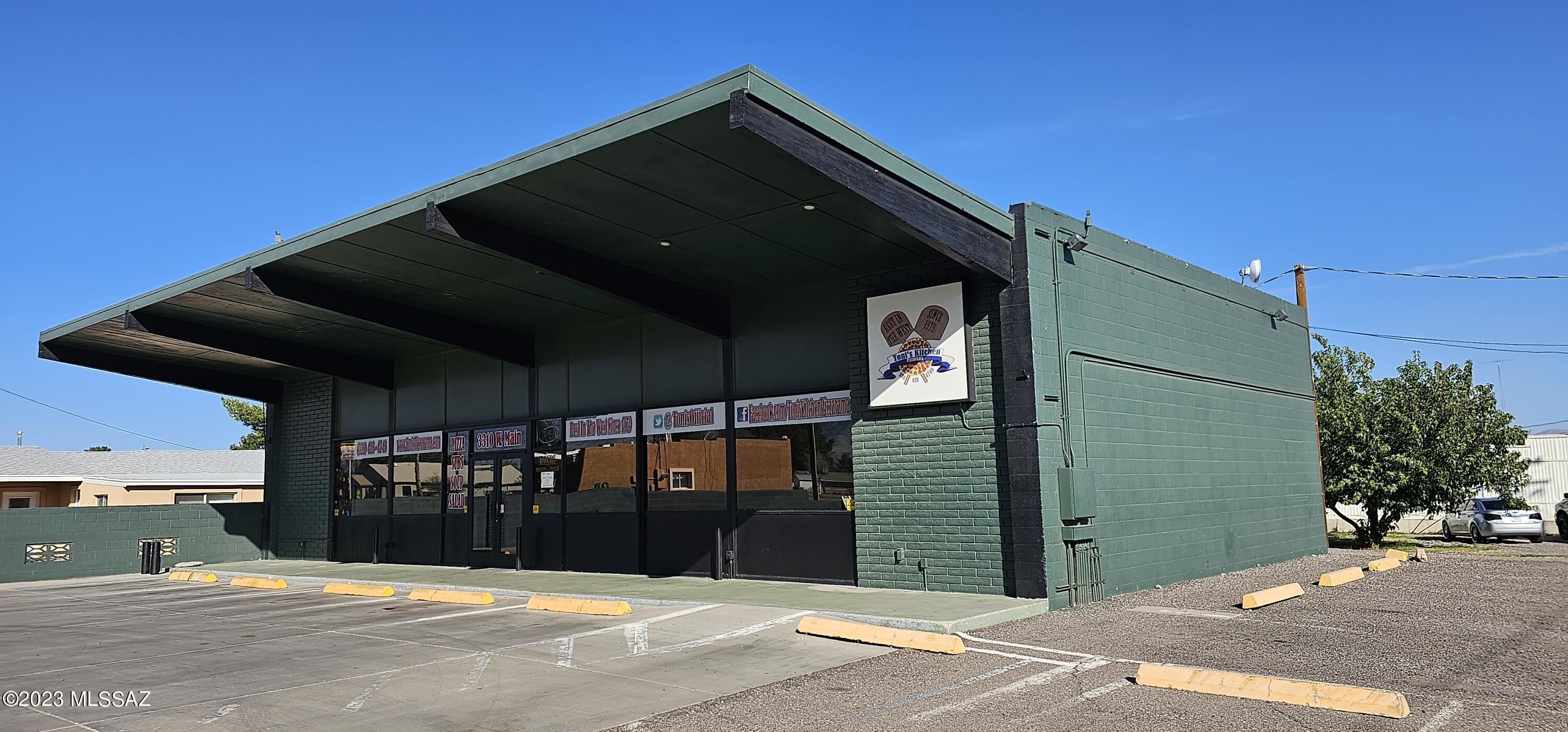 The Toni's Kitchen building at 3310 W Main Street in Thatcher Arizona is an outstanding and highly visible, freestanding building in the heart of Thatcher. The subject property is positioned on Highway 70 on a corner with a signal light and offers excellent visibility, exposure and convenient access. The list price is for just the building and land. Seller will entertain selling the business as well - call listing agent for details.