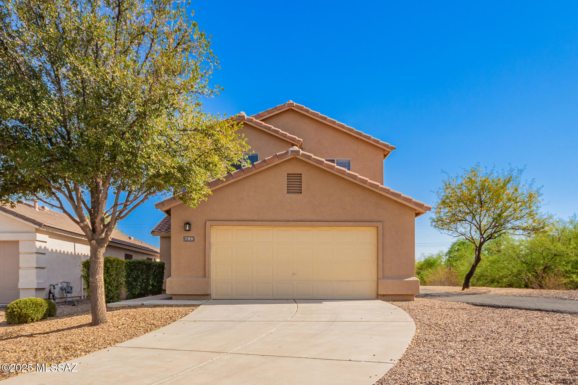 Spacious 4 bed, 3 bath home in a private cul-de-sac, bordered by open greenbelt on two sides with serene mountain views. This fully remodeled beauty features luxury vinyl plank flooring, custom paint, dual-zone HVAC, attic insulation, and a Halo 5 water system. The open layout includes a chef's kitchen with oak cabinetry, restored counters, and upgraded appliances. A large upstairs loft adds versatility for a game room, studio, or second living space. Retreat to a peaceful backyard oasis—no rear or west-side neighbors—ideal for relaxing or entertaining under the covered patio. Minutes to golf, parks, and shopping. Truly move-in ready.