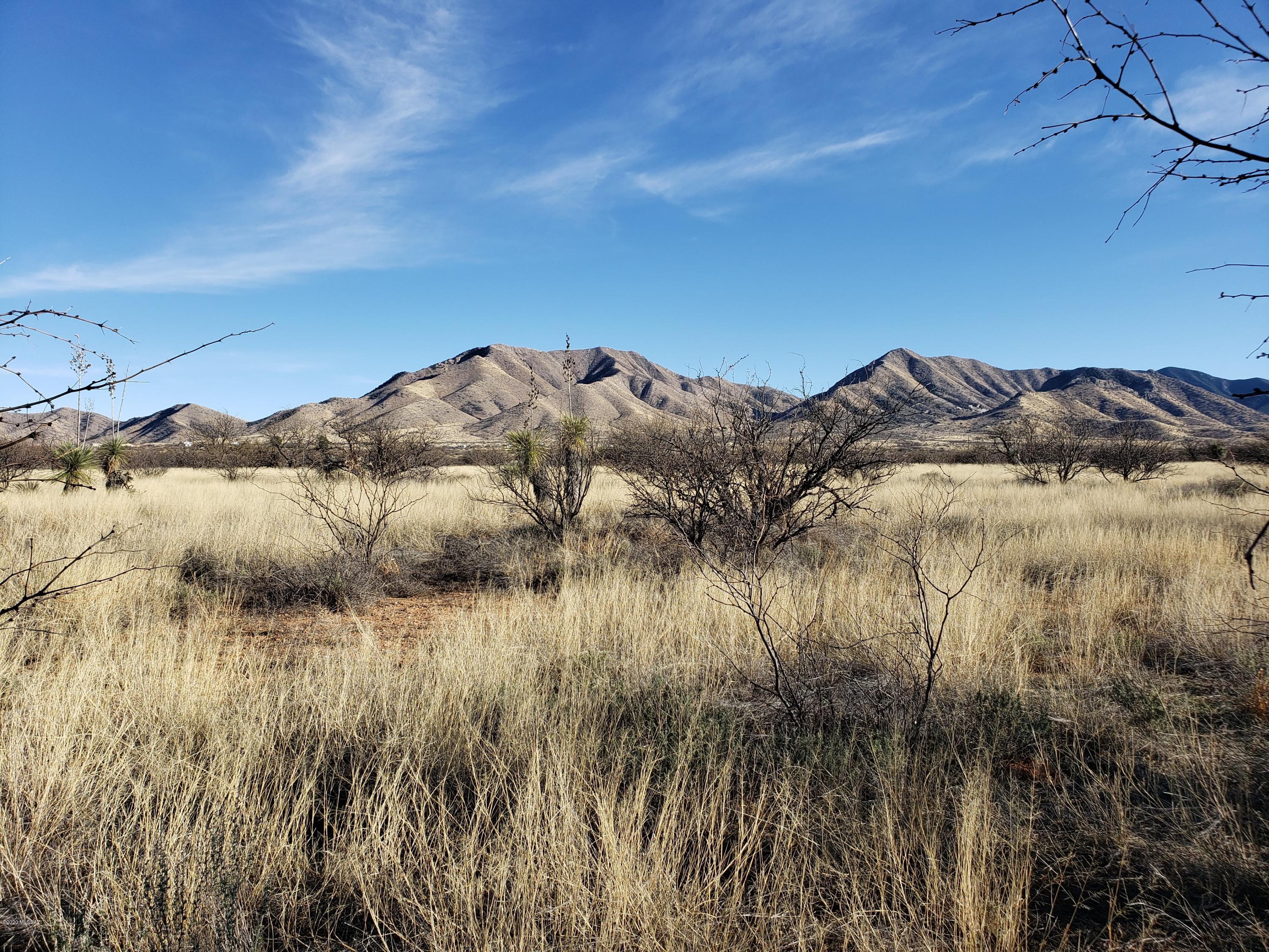 Beautiful 16 acres off of paved road, close up views of the Dragoon Mountains.