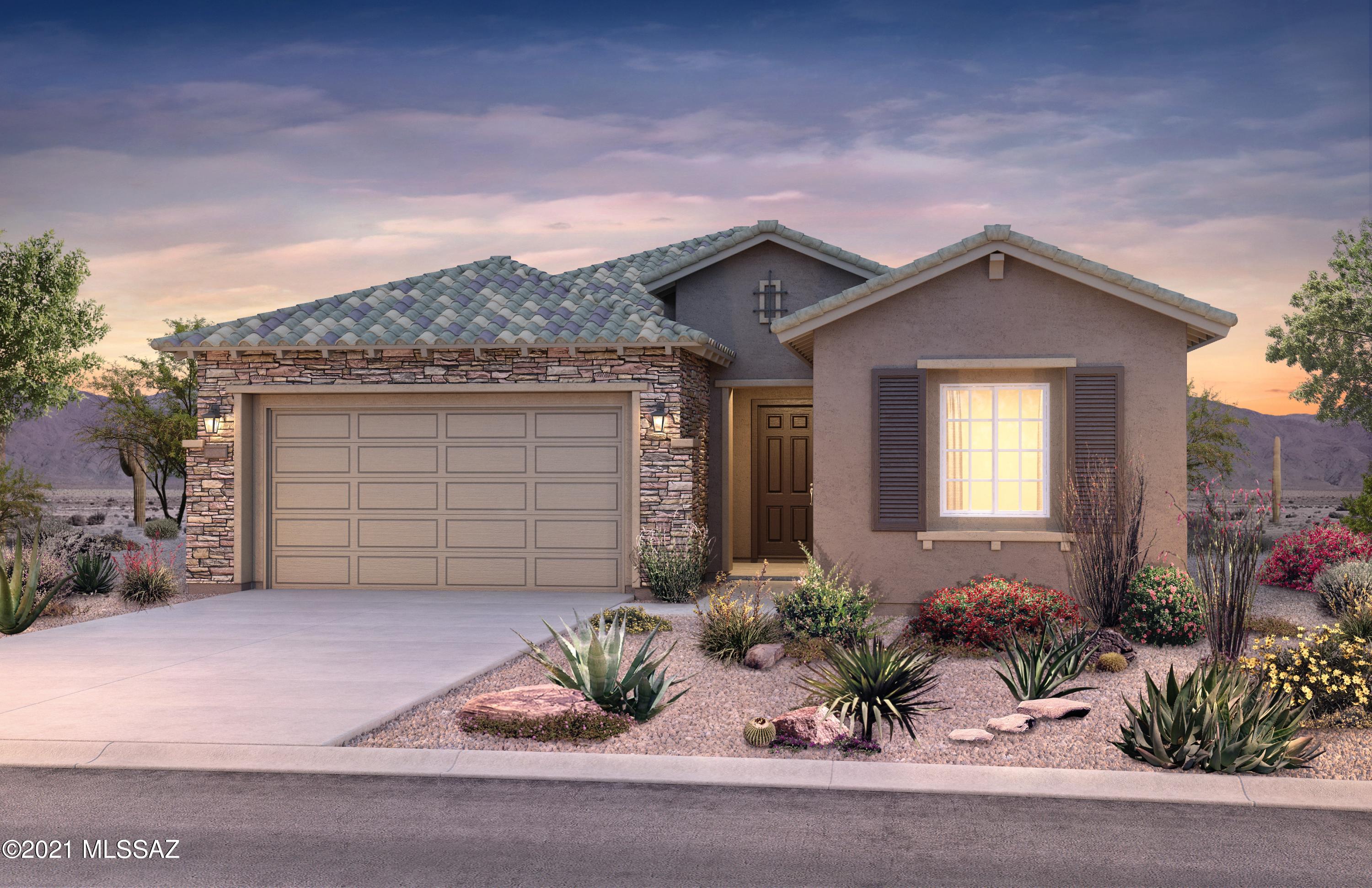 This new designer home is being built with an approximate May move in date and sits on a great north facing site with no home behind.  The owner's suite offers a bay window along with a glass walk-in shower. Other features include a gourmet kitchen with upgraded grey cabinets, Dallas white granite plus gas stainless steel appliances including fridge.  You will find 12x14 tile flooring throughout except bedrooms.  This home has quality energy efficient features include Lennox A/C and Rinnai tankless water heater.