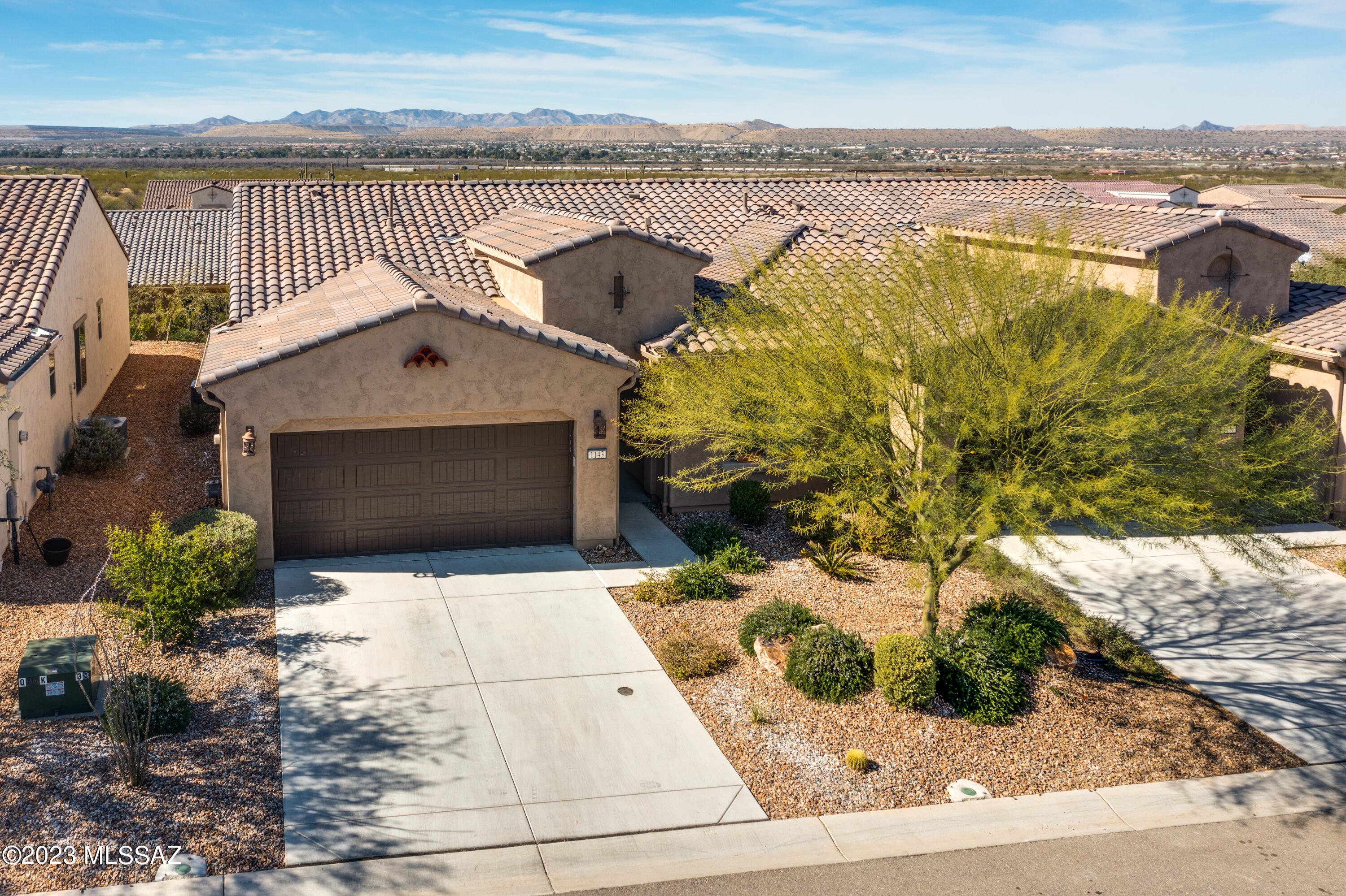 Welcome to your Villa retreat!! Where you can come and enjoy all the amenities Quail Creek has to offer with no landscape or outside maintenance. This 2019 home has new carpet with porcelain tile and plantation shutter thought-out. Kitchen has a big island with quartz counter top and plenty of space for entertaining. The back private patio has an enclosure for your furry loved ones and plenty of privacy. Come and check it out!!