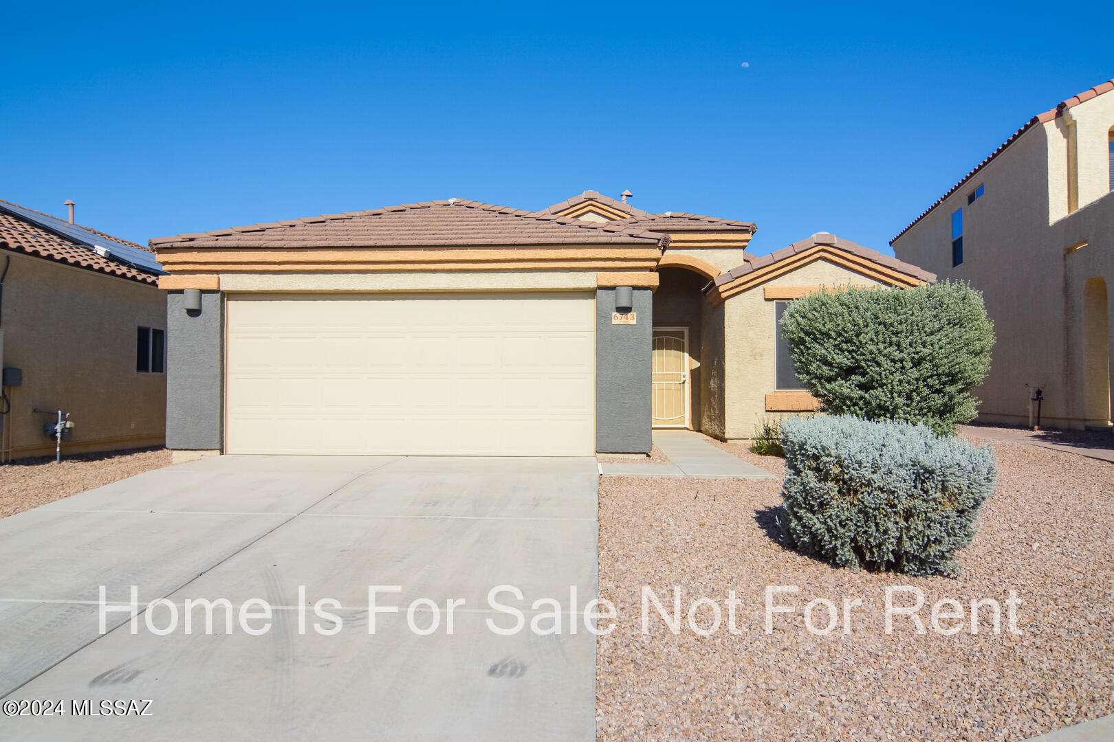 Seller will accept or counter offers from $292,500 - $302,500. Seller will offer up to 10k of seller concessions toward closing costs or interest rate buy down with approved offer. 
 Beautifully remodeled contemporary style home. Located in a desirable South West Tucson location.  Ceramic tile floors throughout. Contemporary kitchen with stainless steel appliances. New custom interior and exterior paint. Spacious owner's suite with walk in closet. Contemporary bathrooms. Covered porch. Two car garage. Upgraded door hardware and light fixtures. Rear yard features turf and river rock. This home shows beautifully.
