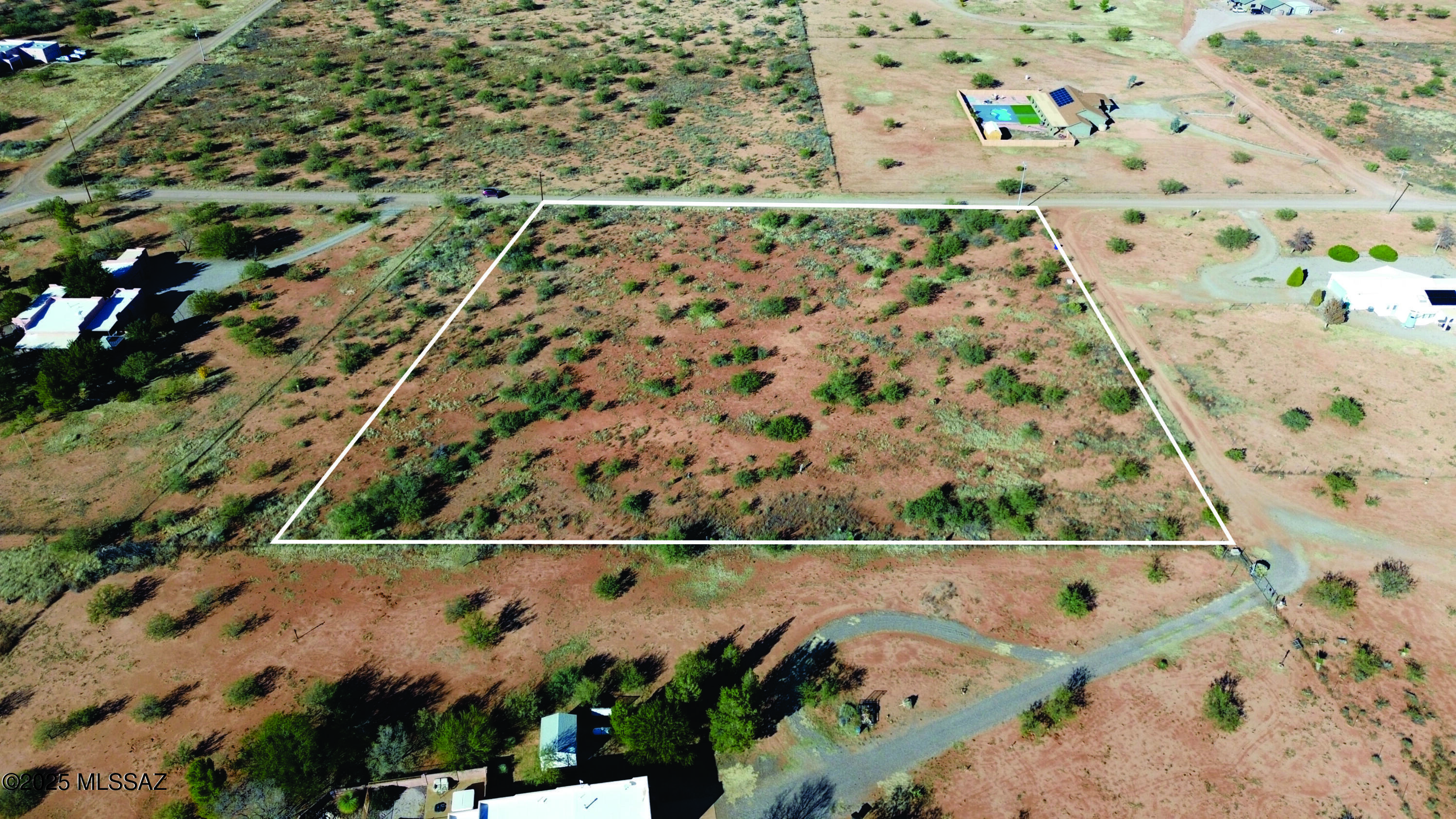 Beautiful, flat buildable property, with power on the property. Incredible views. Short drive to Sierra Vista for all your shopping needs. Historic Tombstone and Bisbee are a short drive. This property is within the 3 Canyons Ranch Master HOA to help maintain the beauty of the community. Seller financing Available