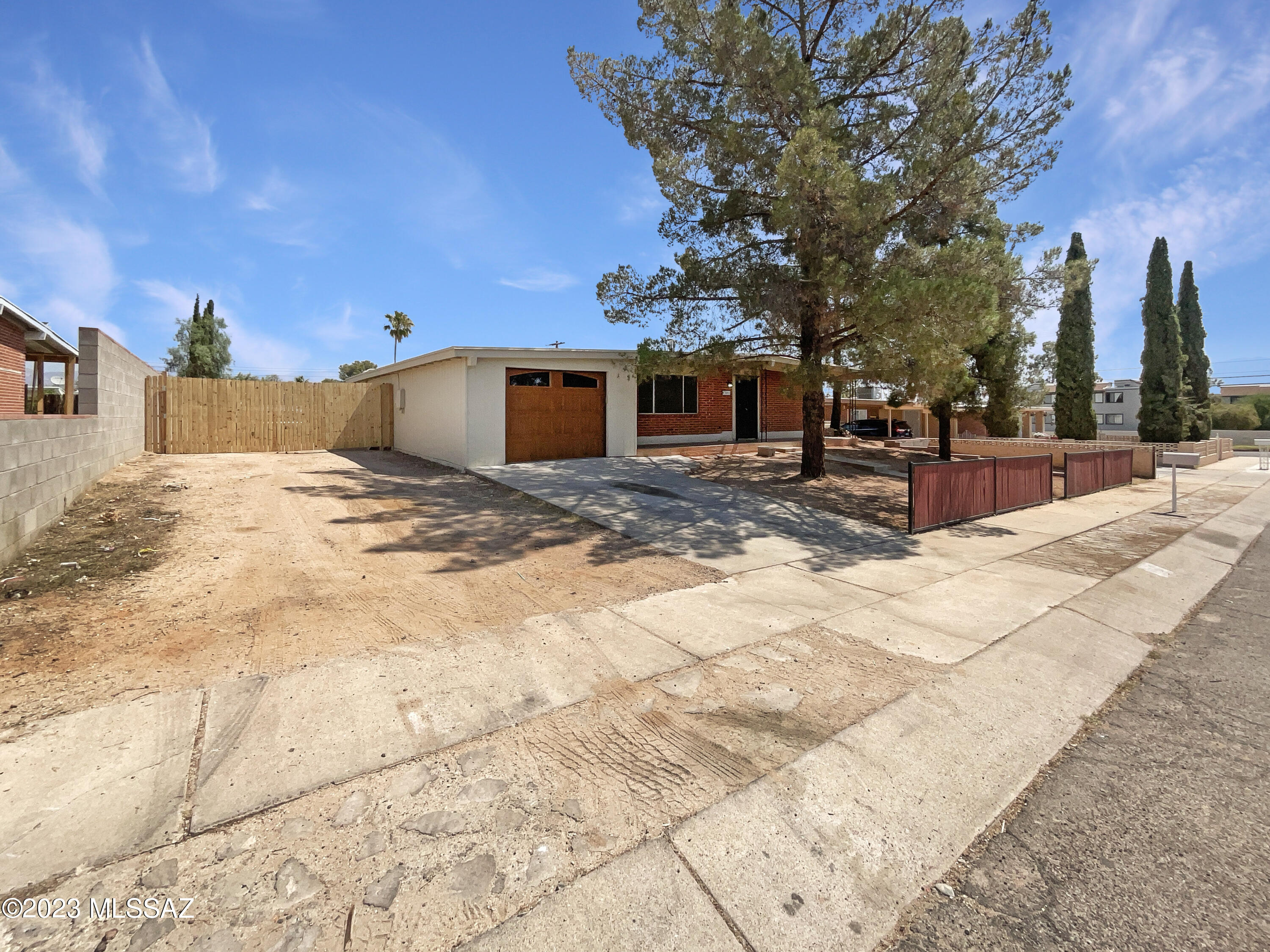 This inviting home is perfect for those looking for a move-in ready property. From its natural color palette to the fresh interior and exterior paint, this house is sure to please. The kitchen has a nice backsplash as well as additional rooms for flexible living space. The primary bathroom has good under sink storage. The fenced in backyard has a covered sitting area and is ideal for entertaining. With so many features, this home is a must-see. Schedule your showing today!
