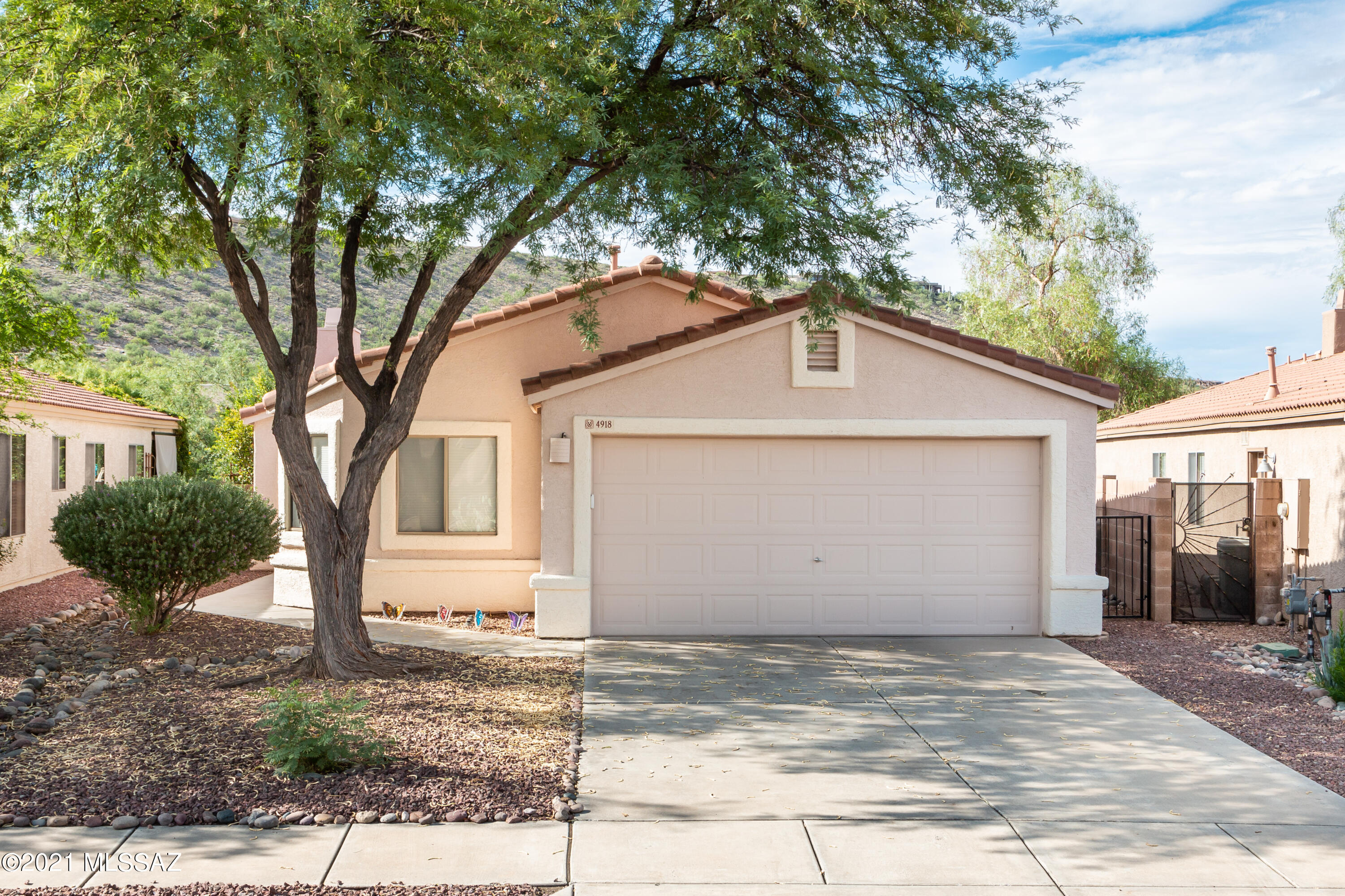 An Opportunity awaits to move into the Desired Sabino Valley Community, and the much sought-after Catalina Foothills School District.  THIS HOME IS MOVE IN READY!  Owner's upgrades in 2020 included, WATER SOFTENER, REVERSE OSMOSIS SYSTEM, MINI SPLIT AC UNIT IN GARAGE, HVAC SYSTEM, HOT WATER HEATER, IRRIGATION IN FRONT AND BACK YARDS. 4 Bedrooms/ 2 Bath with split floor, fireplace, large kitchen with granite counter tops. No through traffic, street ends in a cul de sac.